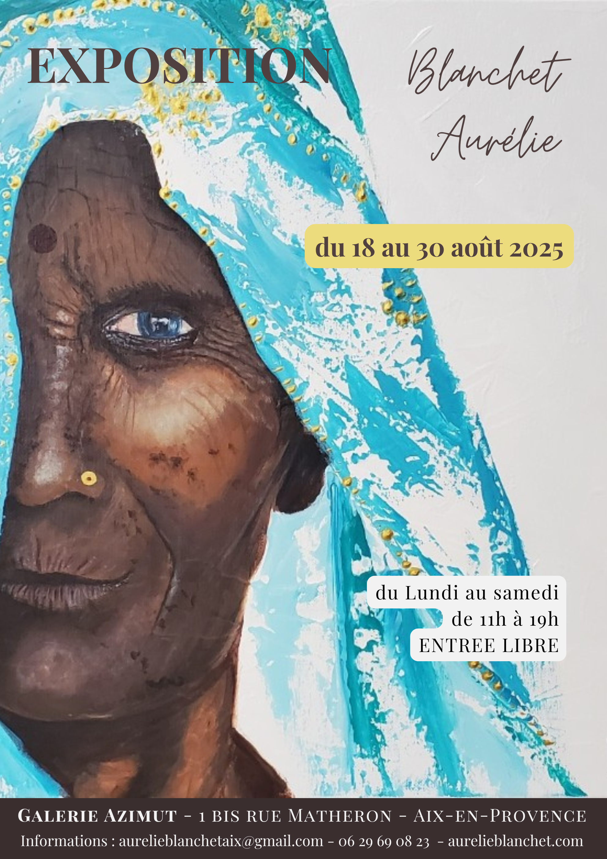 Exposition des peintures d'Aurlie Blanchet