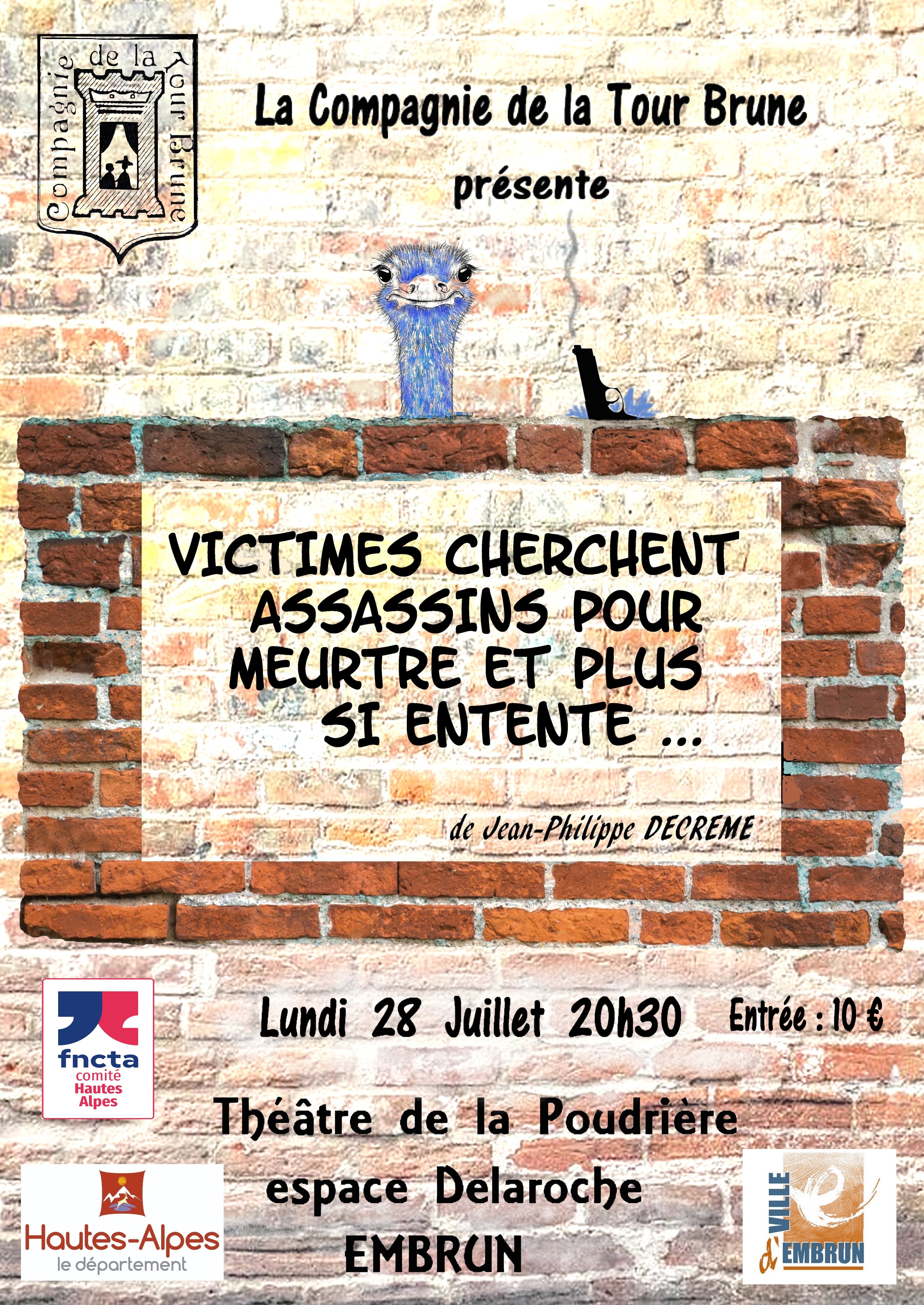 Reprsentation thtrale de la  Compagnie de la Tour Brune
