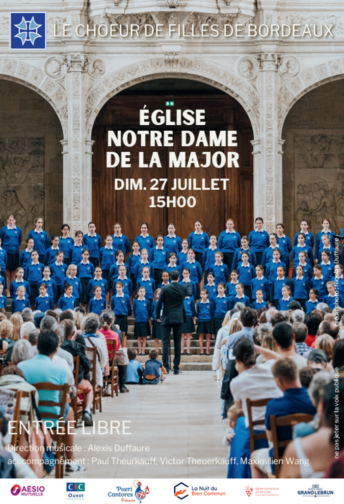 Concert Chur de filles de Bordeaux