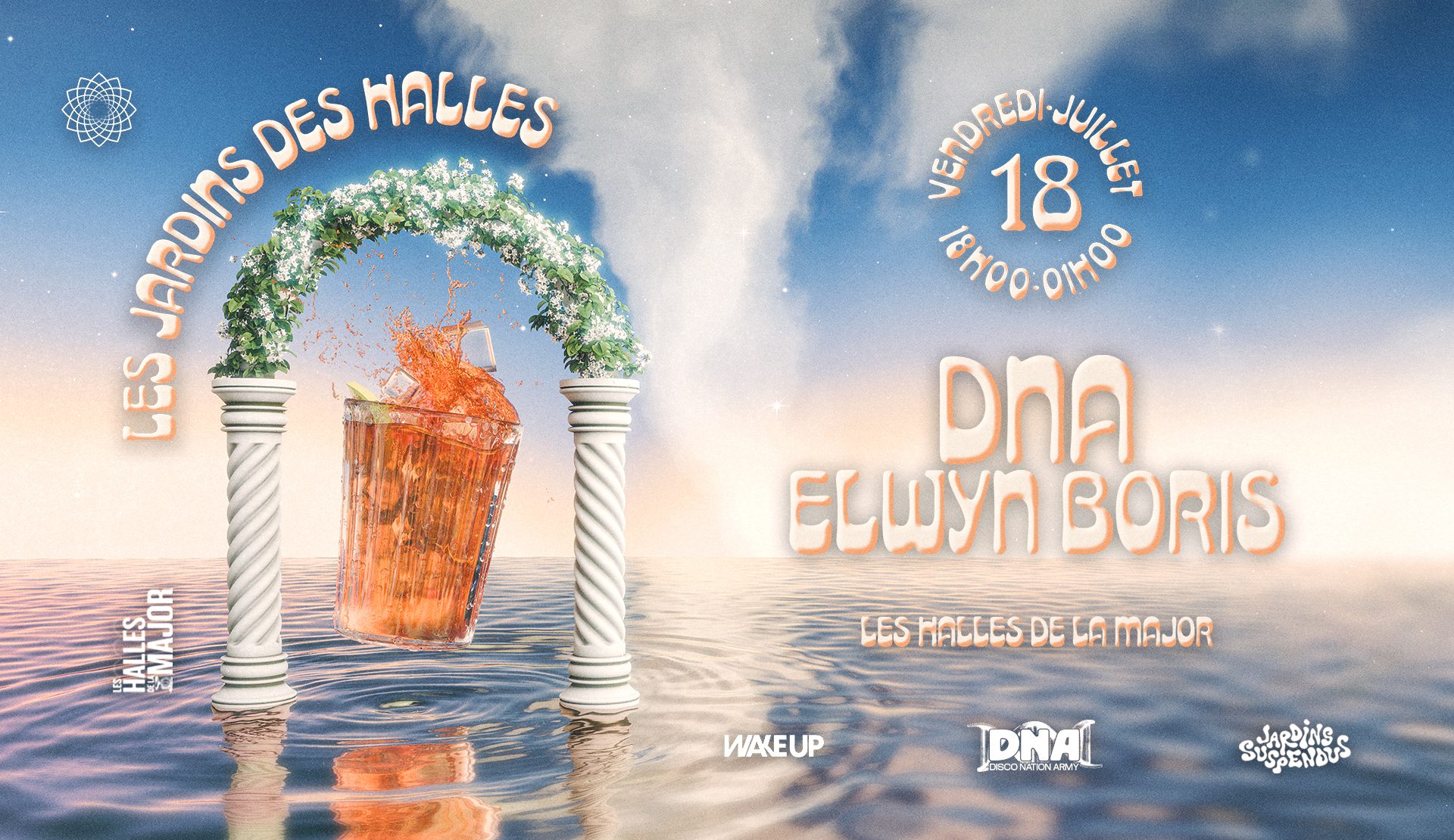 Les Jardins des Halles : DNA & Elwyn Boris