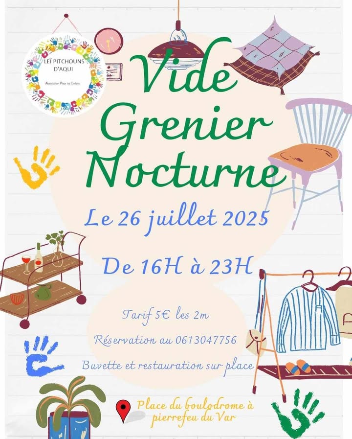 Vide grenier nocturne