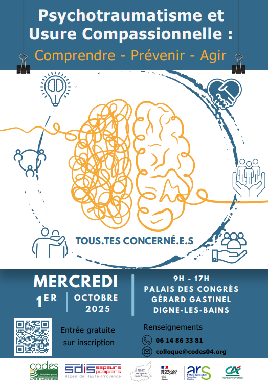 Colloque  psychotraumatisme et usure compassionnelle : Comprendre, Prvenir, Agir 