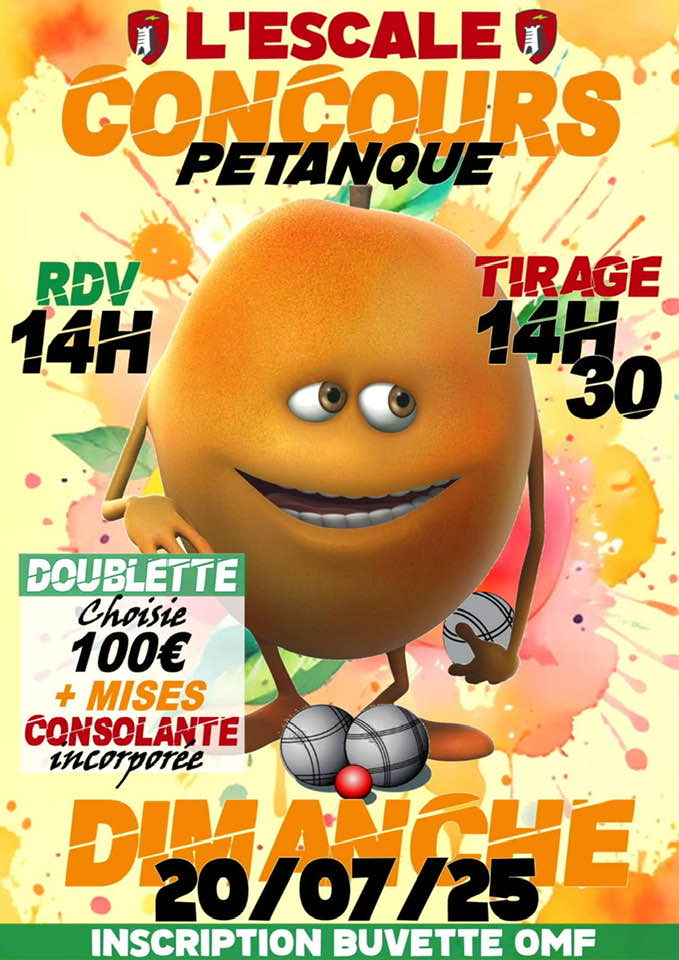 Concours de ptanque