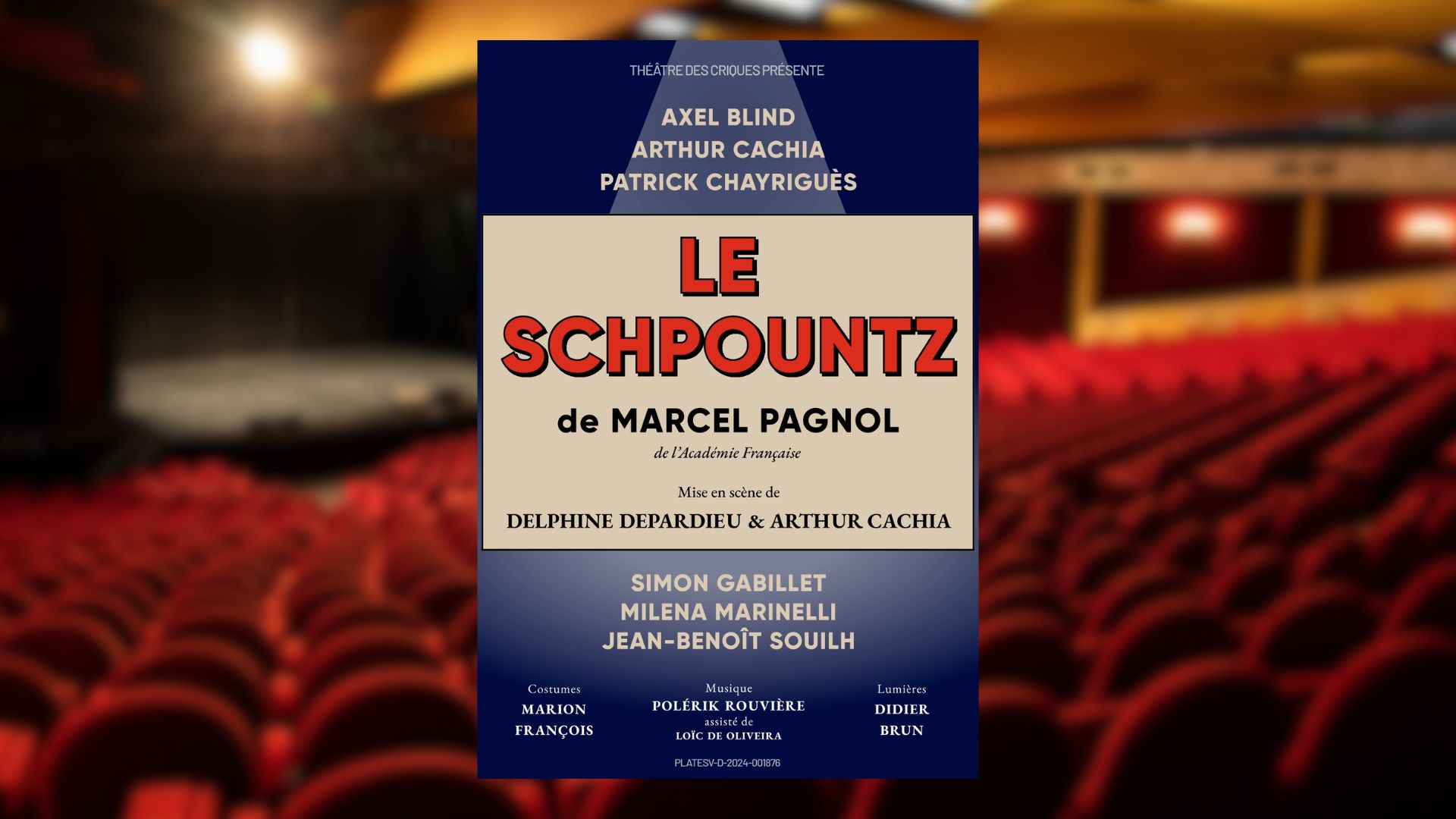 Thtre : Week-end Pagnol - Le Schpountz