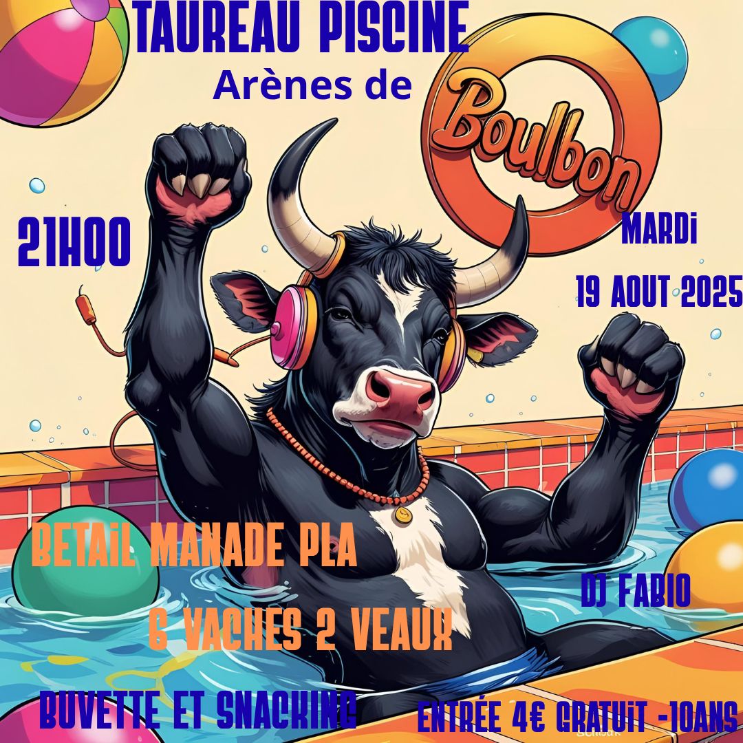 Taureau Piscine - Boulbon