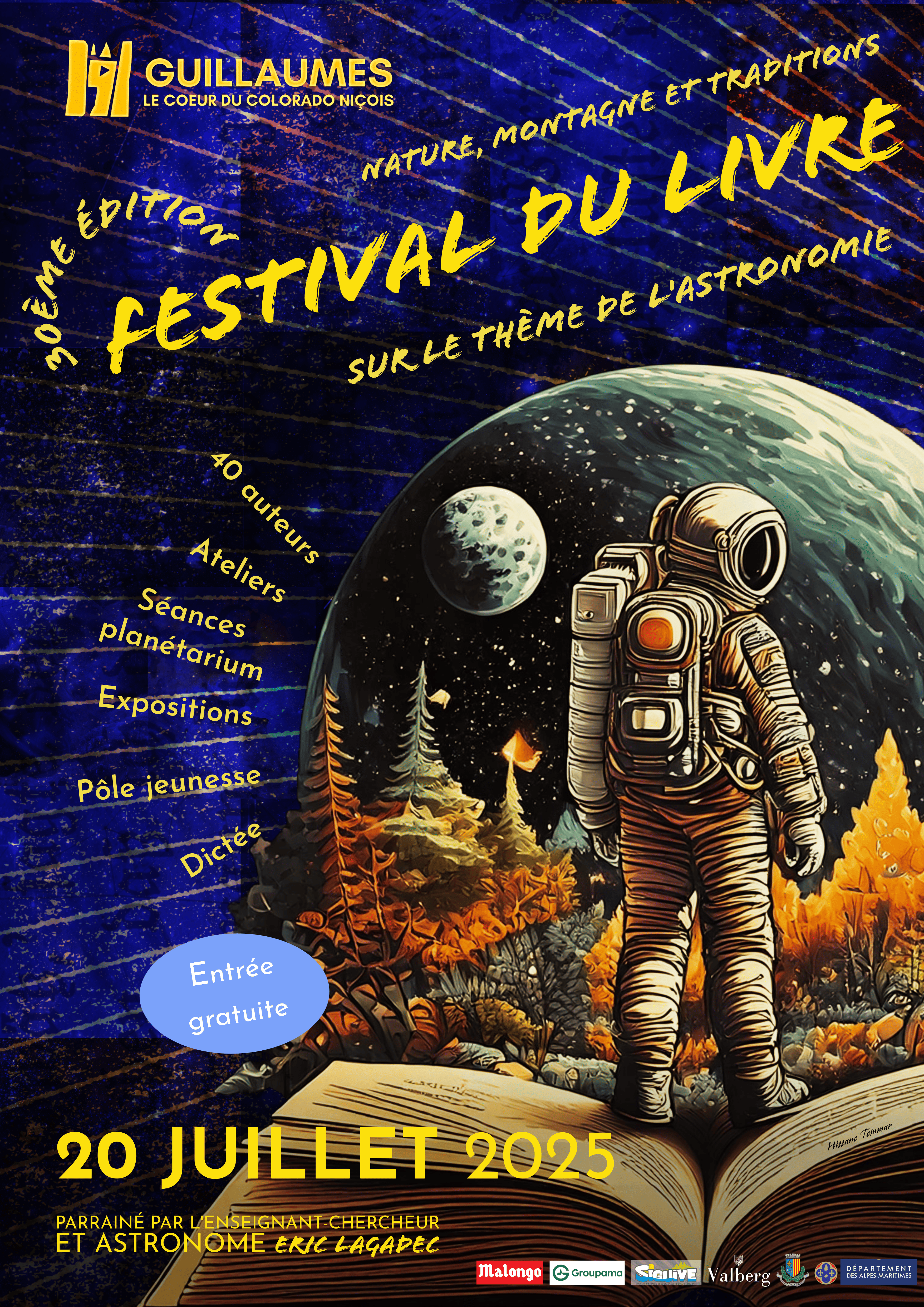 FESTIVAL DU LIVRE, Montagne, Nature et Tradition - autour de l'ASTRONOMIE - 30me dition