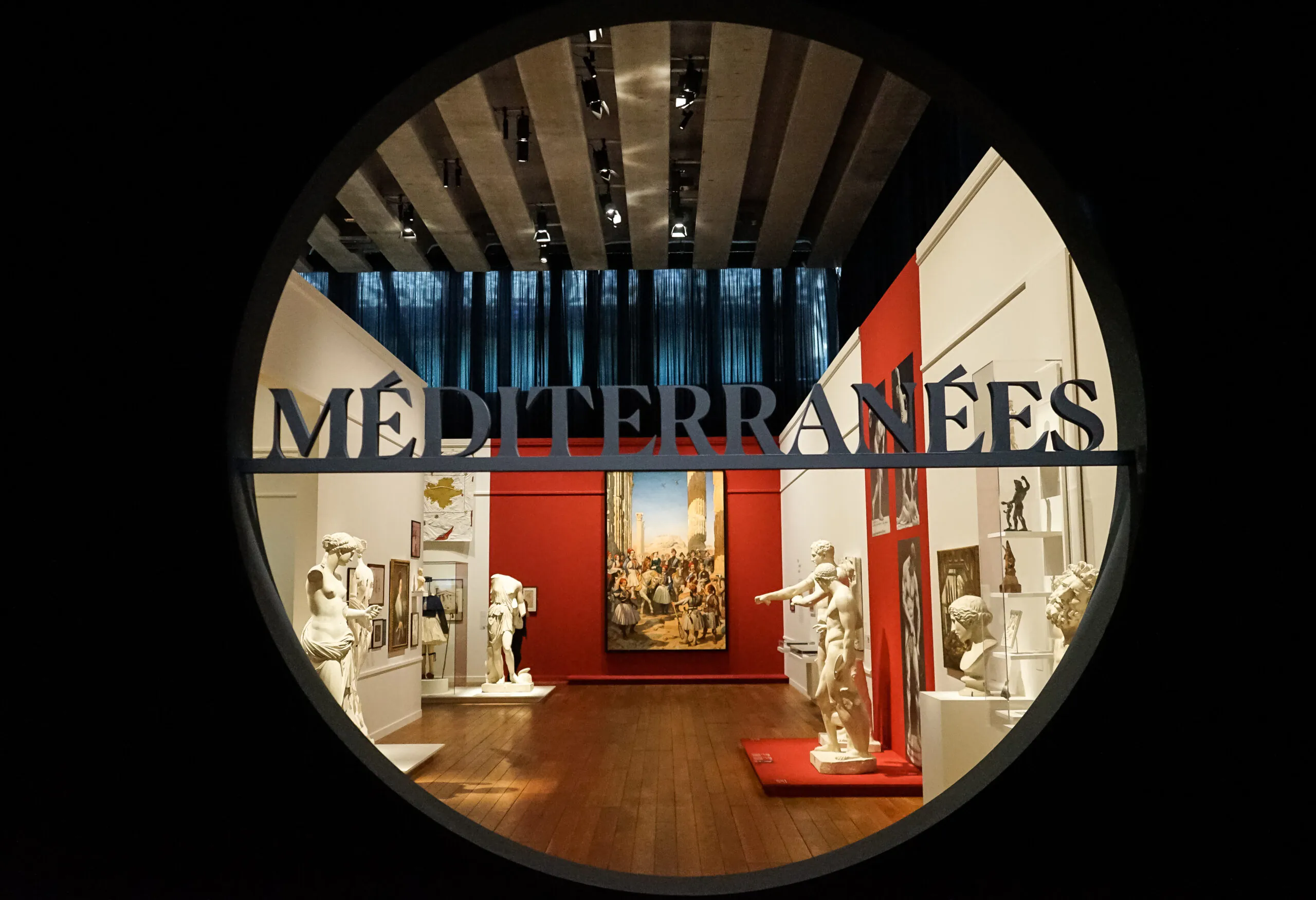Visite guide avec dcouverte d'un parcours tactile de l'exposition  Mditerranes 