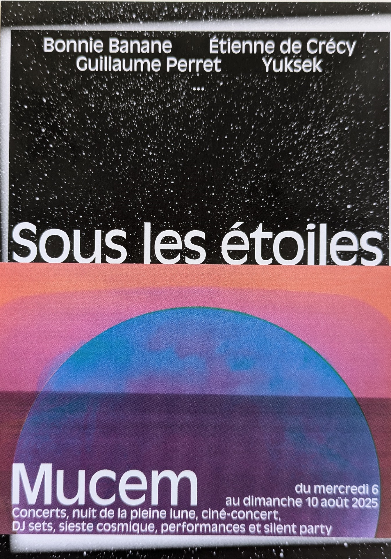 Yuksek et Souleance sous les toiles