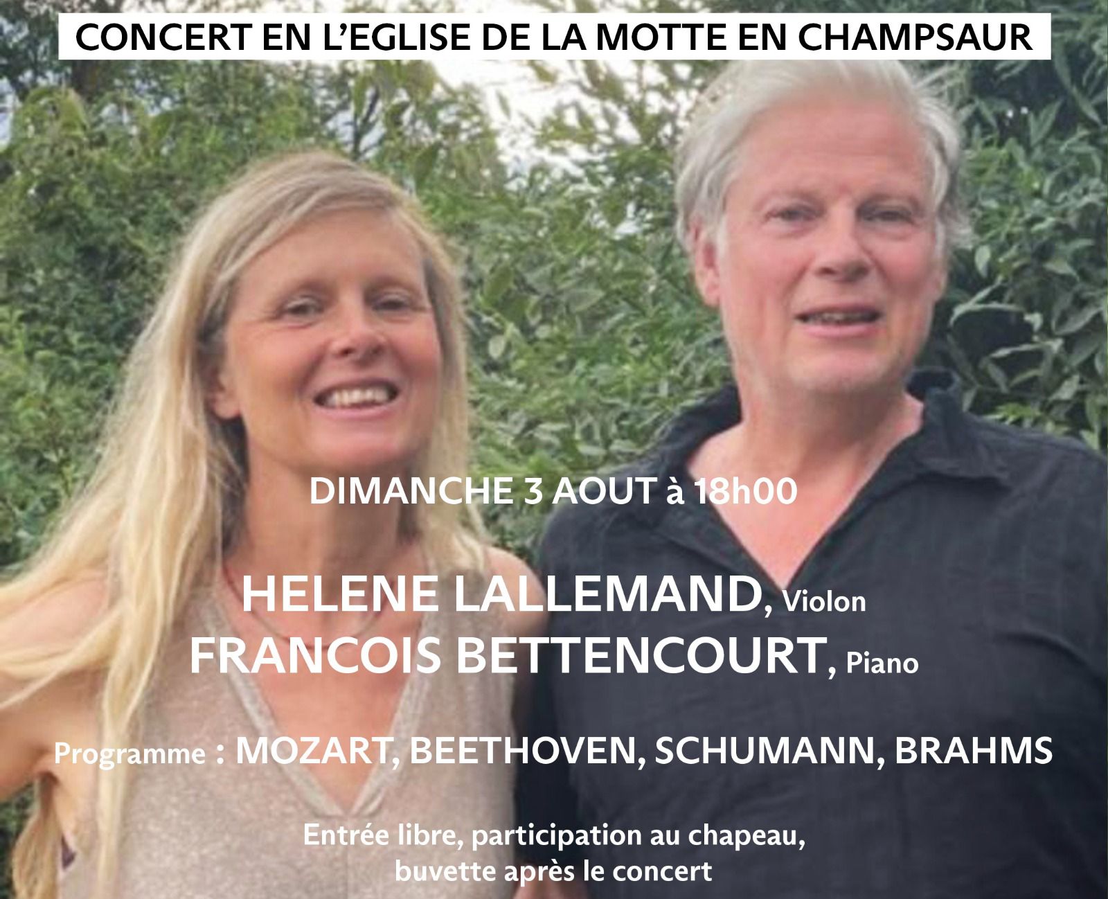 Concert Classique piano et violon