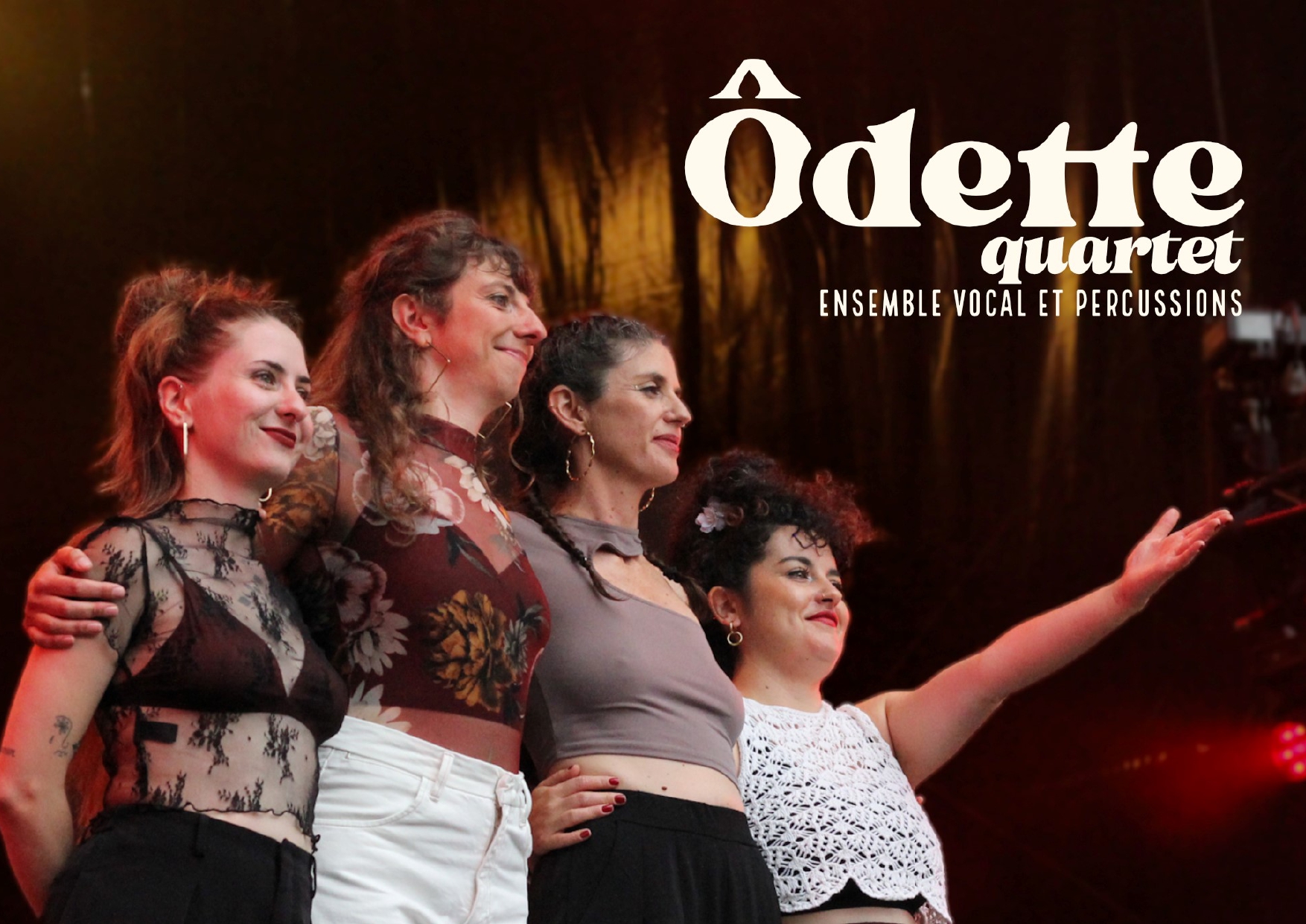 �DETTE QUARTET, polyphonies et percussions