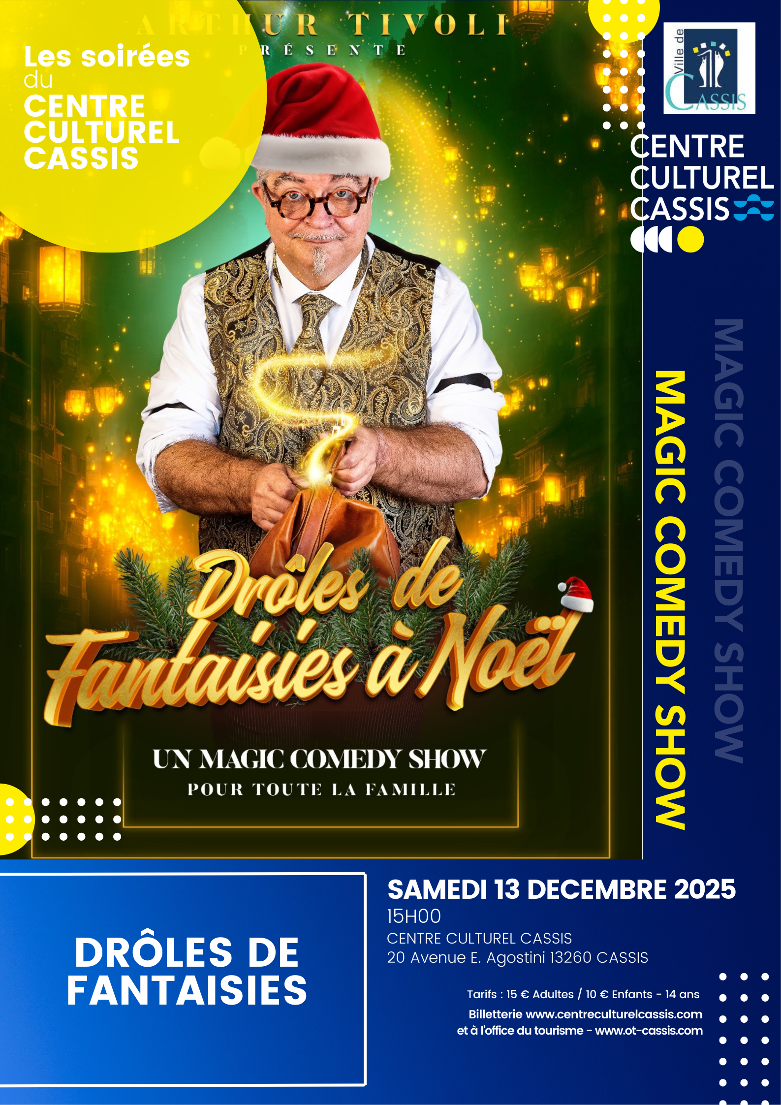 Les Soires du Centre Culturel - Drles de Fantaisies  Nol