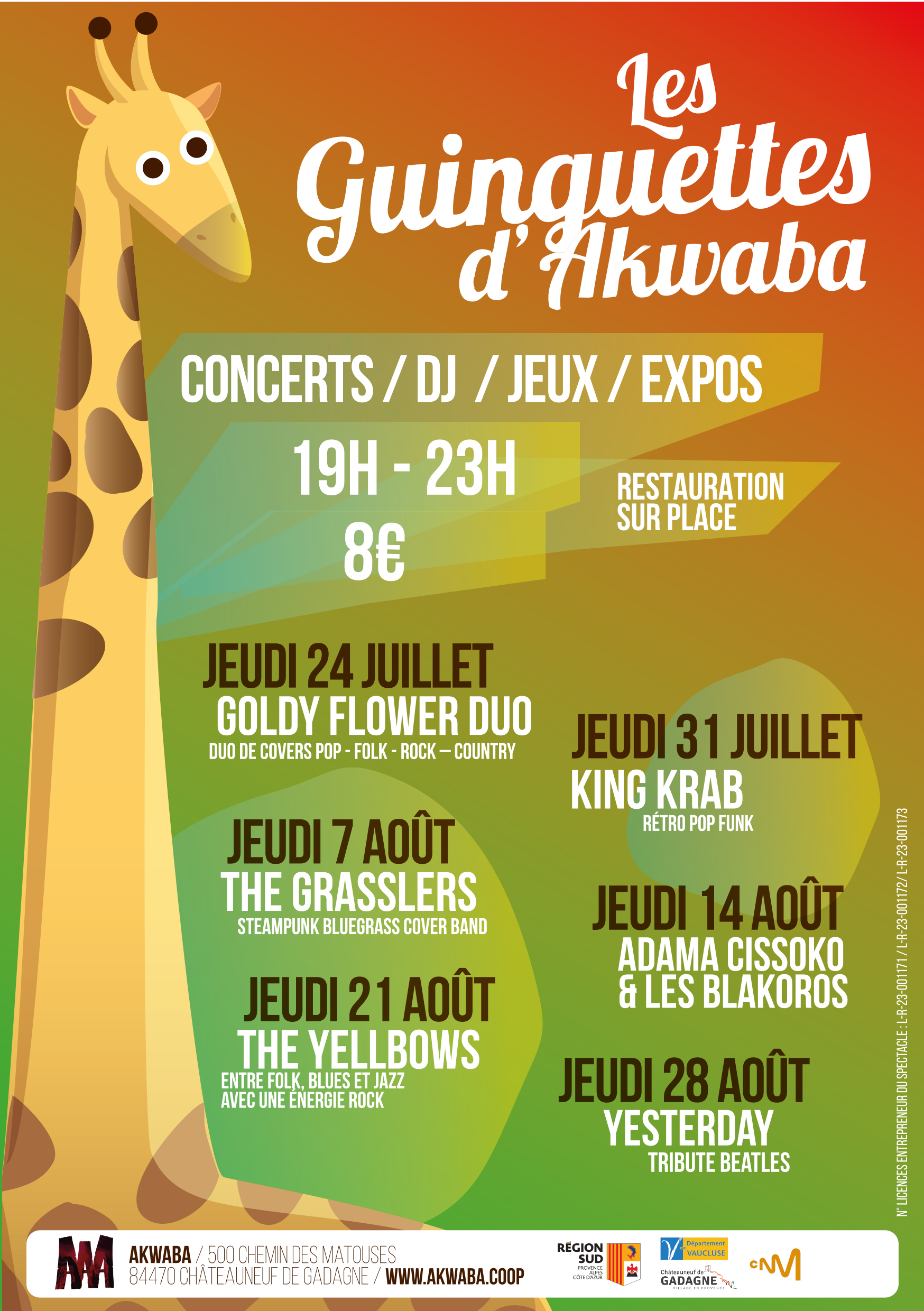 Les Guinguettes d'Akwaba