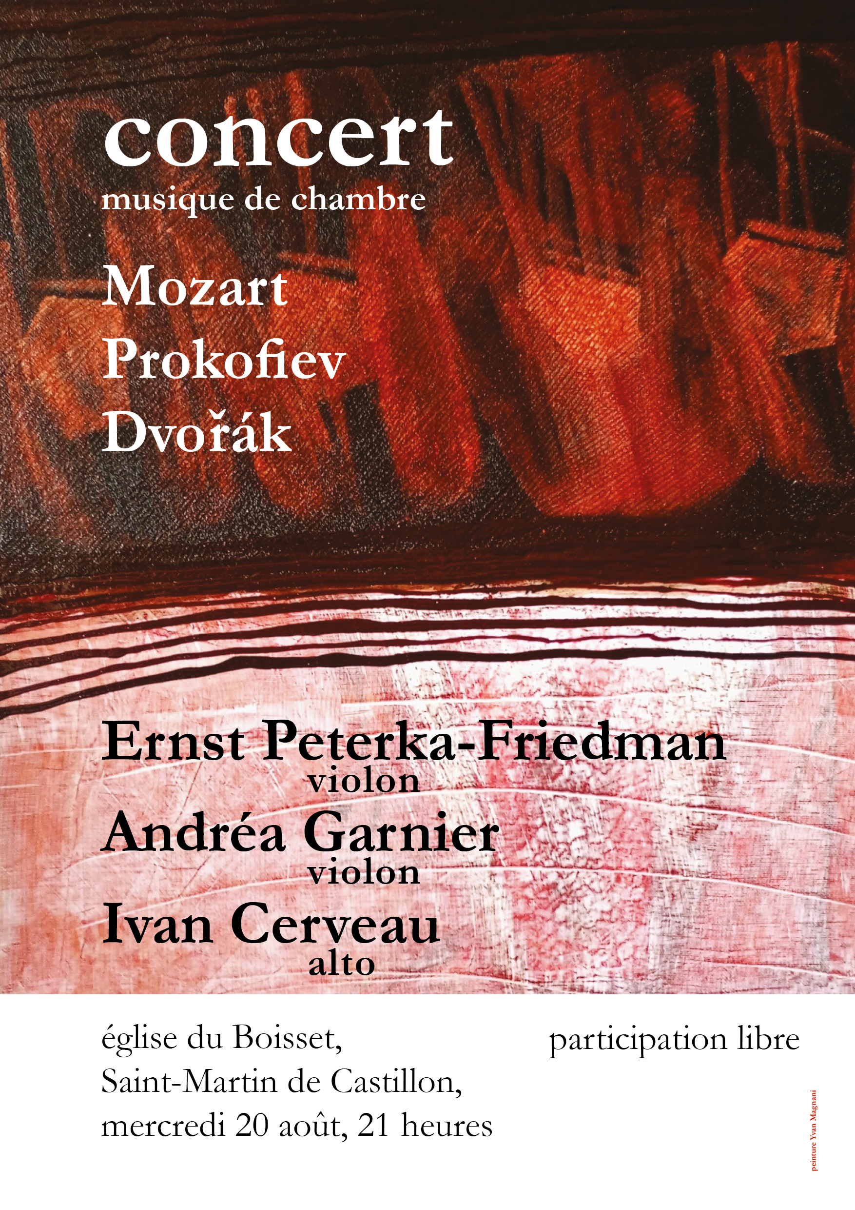 Concert de musique de chambre