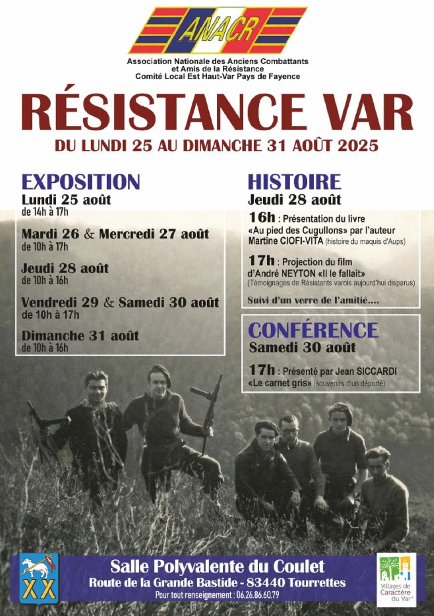 Hommage  la Rsistance du VAR