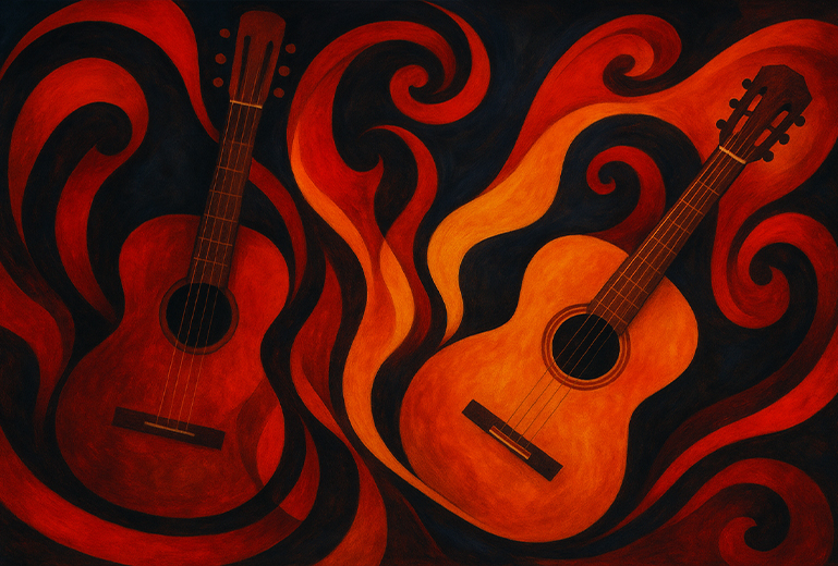 Entre Tango d'Espagne et Flamenco d'Argentine - Deux guitares, un souffle
