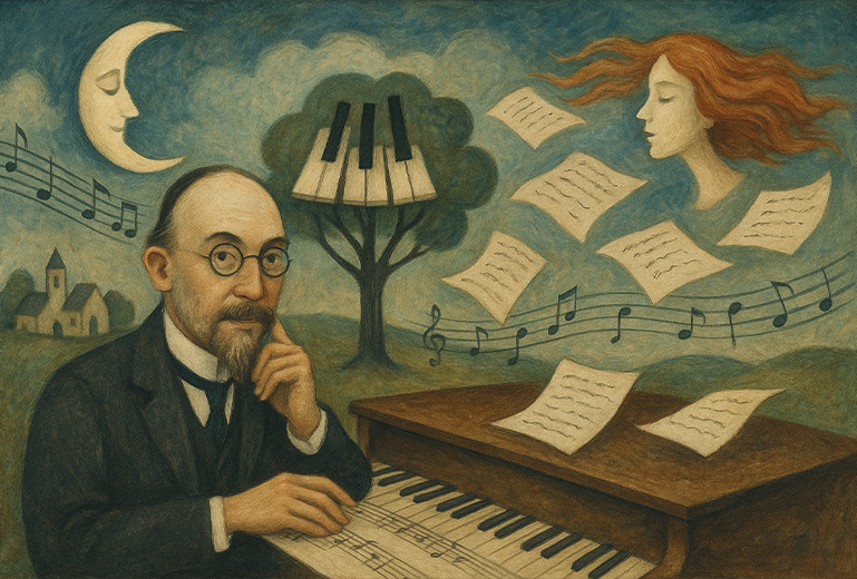 Voix croises, de Satie  Faur - A-L. Gastaldi, V. Igoshina, Rena & Victoria Shereshevskaya