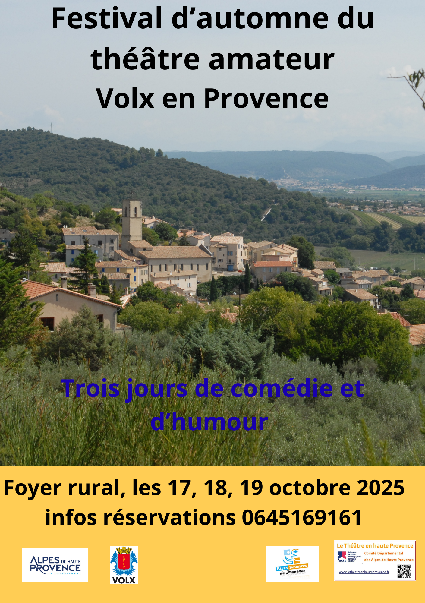 Festival d'automne du thtre amateur comdies et humour