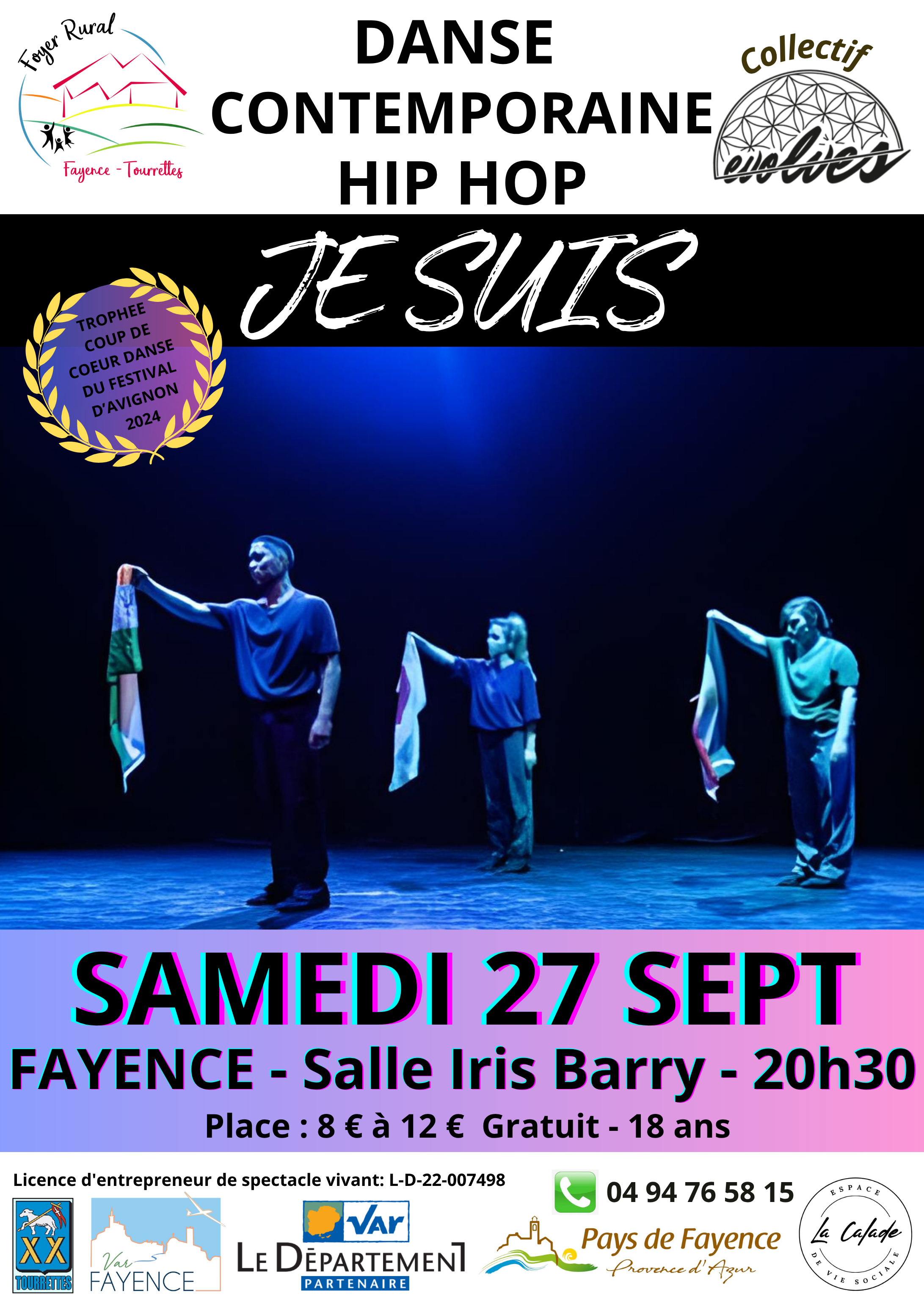 Spectacle danse contemporaine 