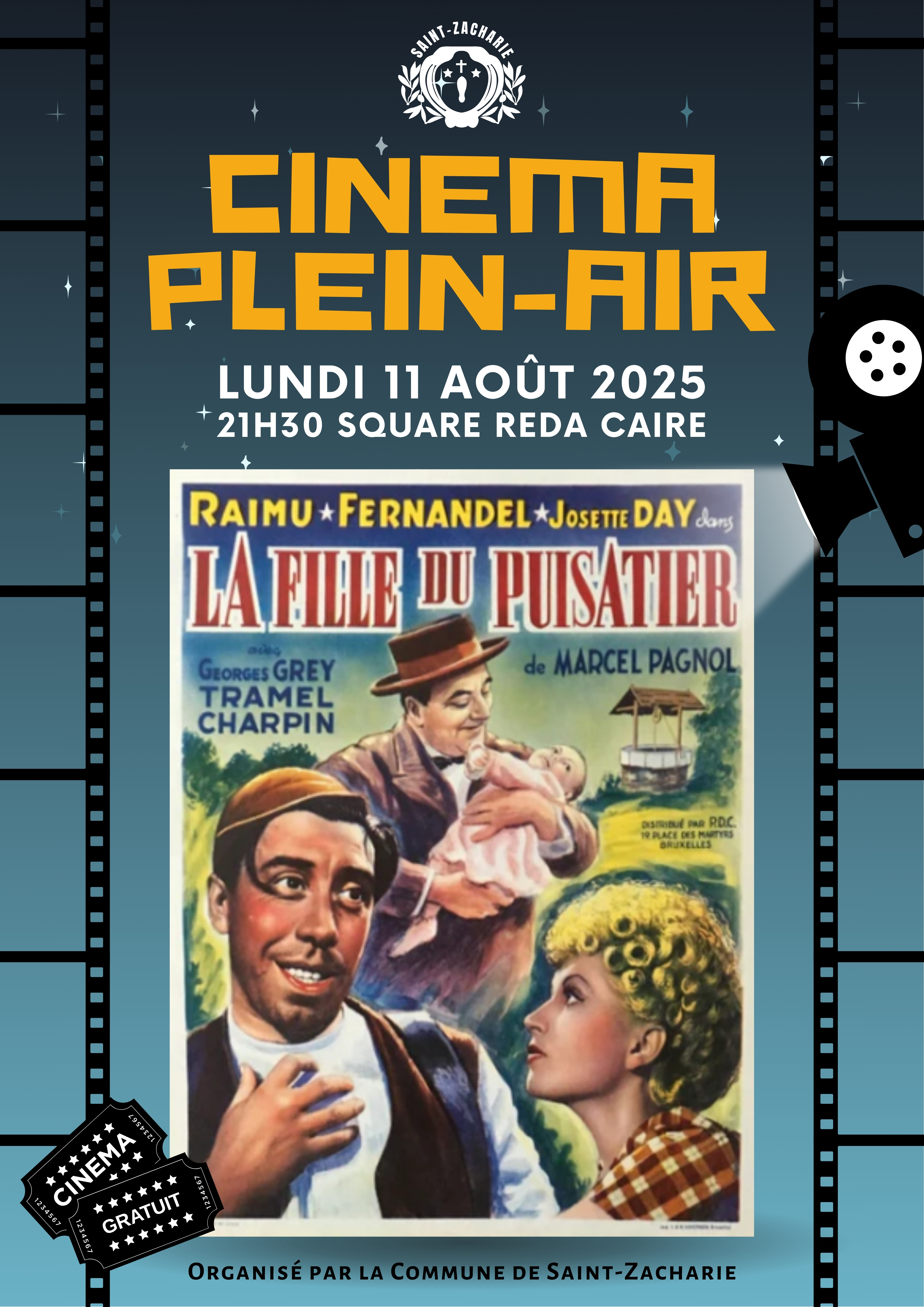Cin plein air - La fille du puisatier