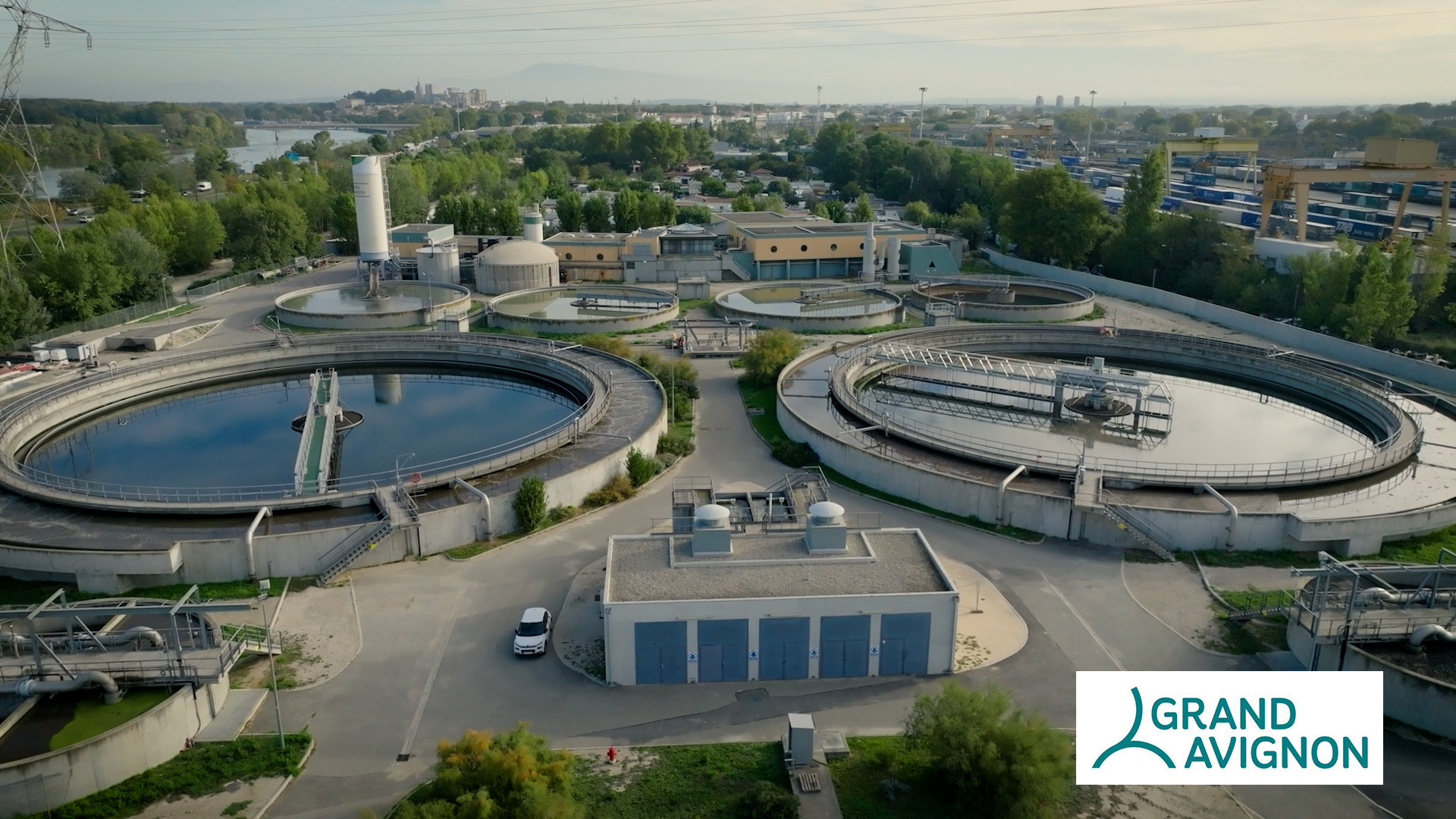 Visite de la station d'puration de Courtine