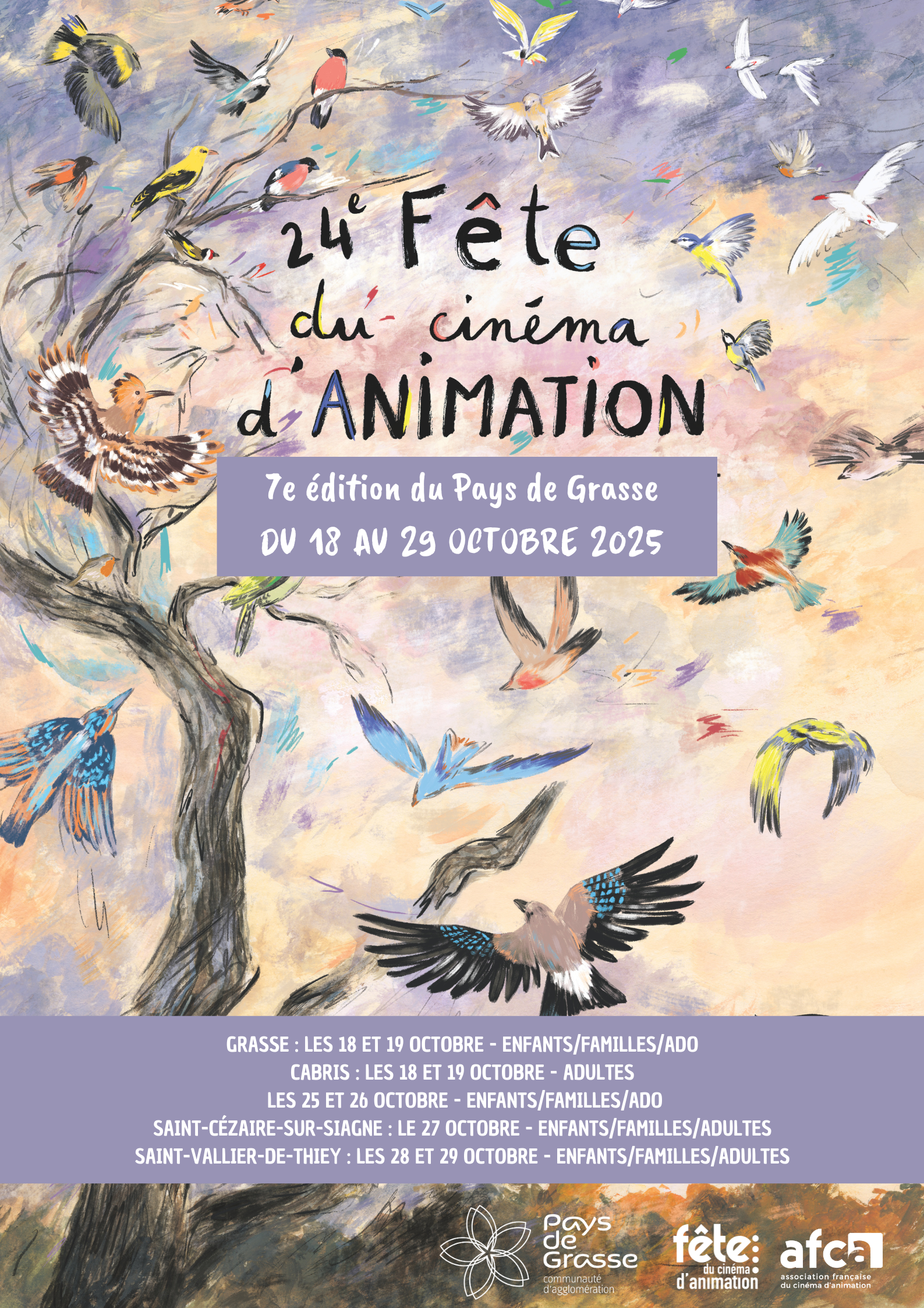 24e Fte du cinma danimation  7e dition du Pays de Grasse