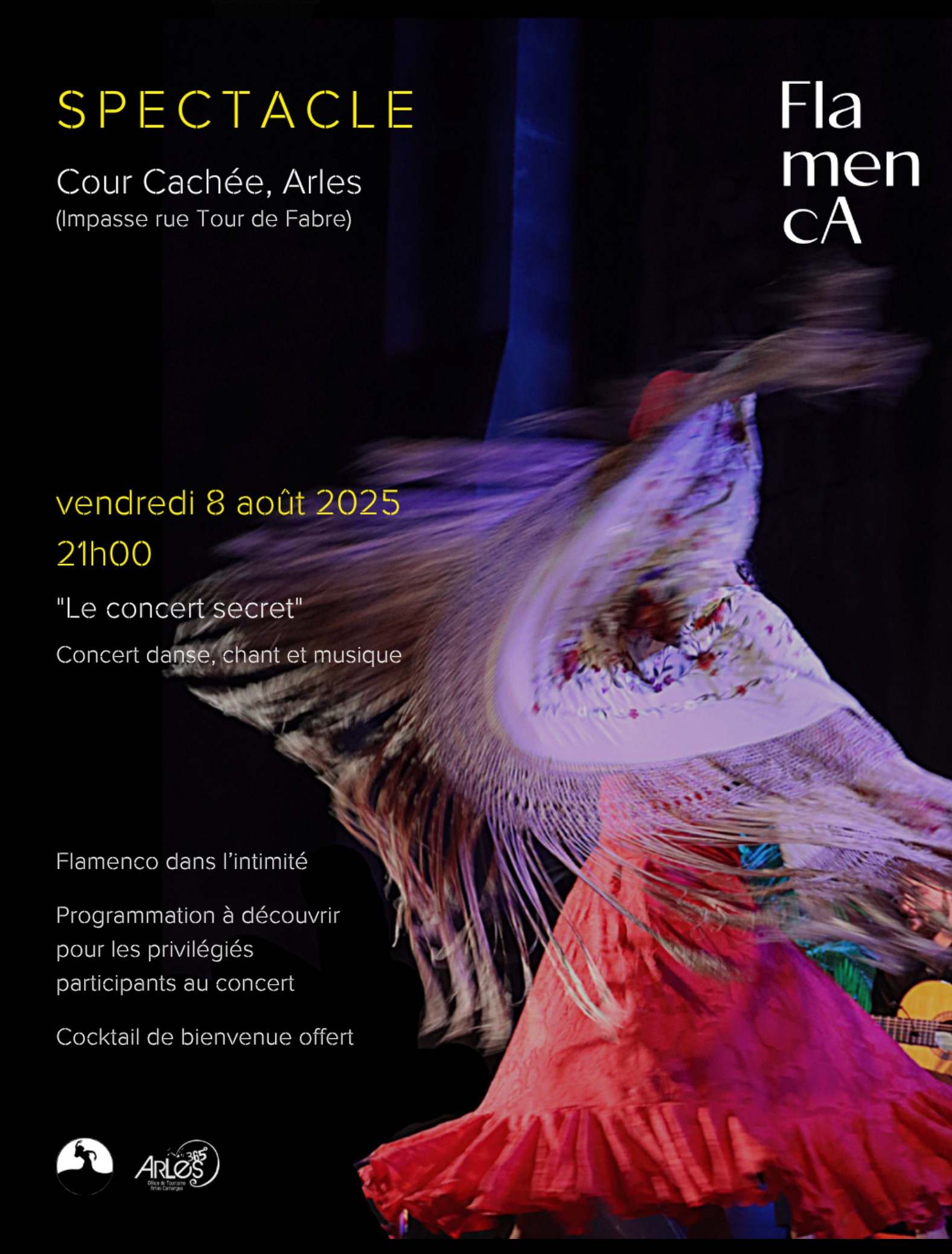 Festival FlamencA 2025 : Le concert secret - flamenco dans l'intimit