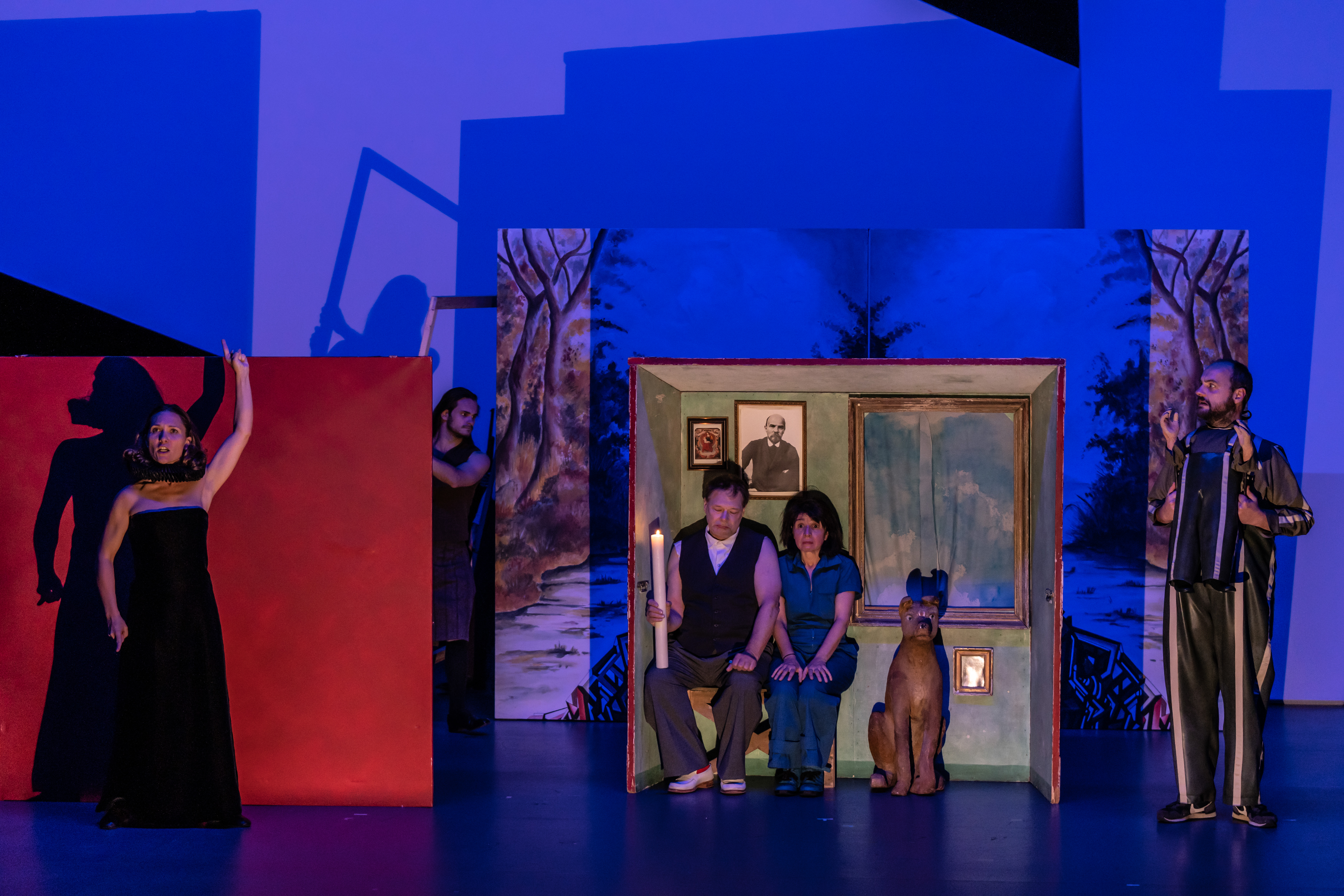 Thtre - Les personnages de la pense