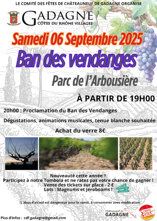 Ban des vendanges 2025