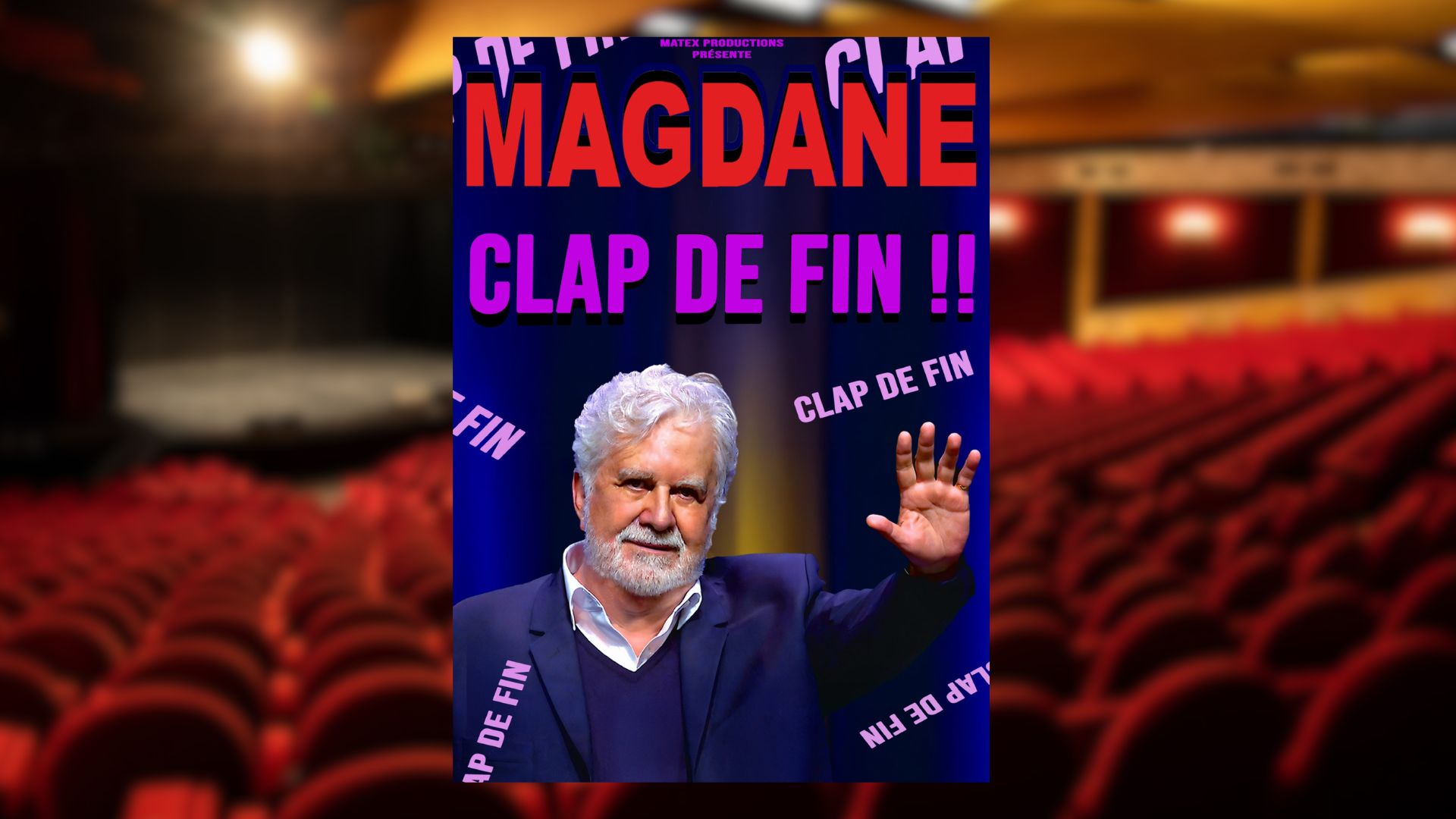 Humour : Roland Magdane  - Clap de fin