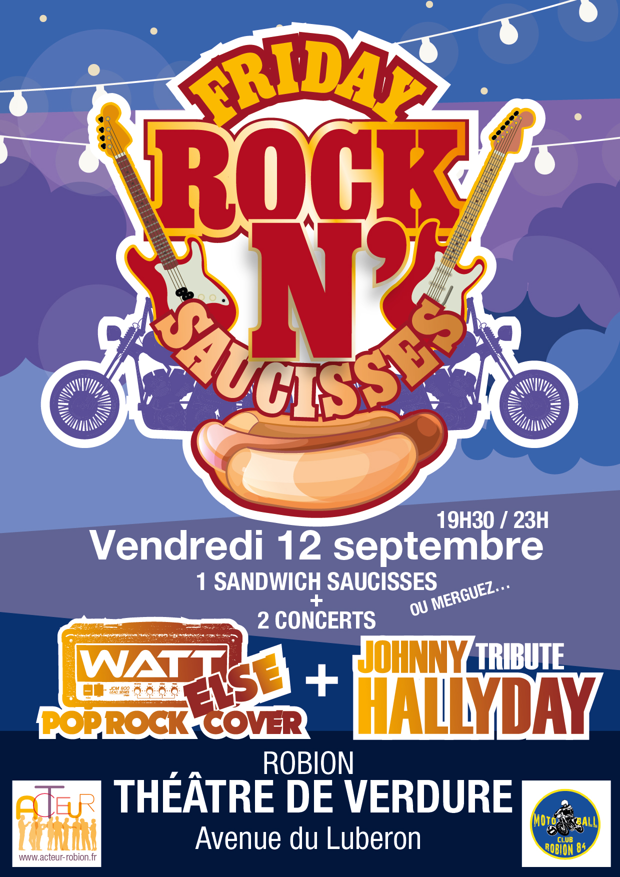 Friday Rock'N Saucisses