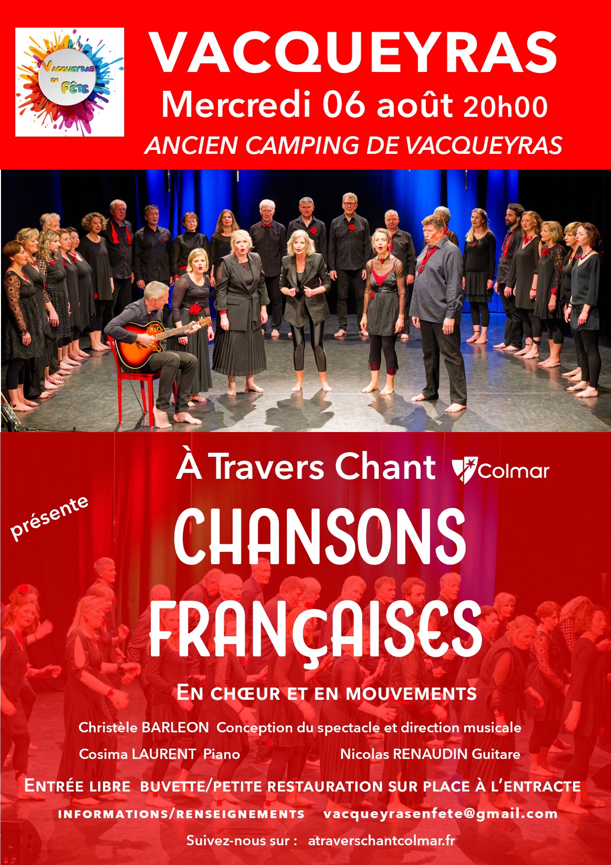 Chansons Franaises en chur et mouvements