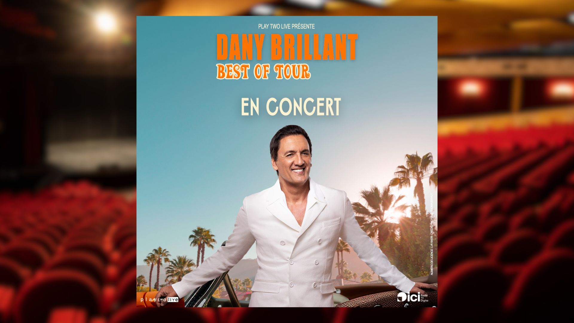 Musique : Dany Brillant - Best of tour
