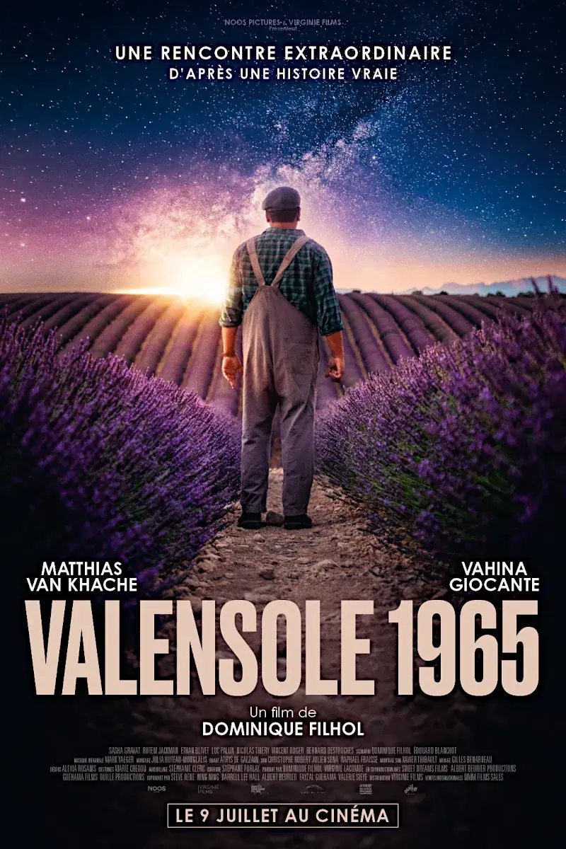 cinma de plein air :Valensole 1965