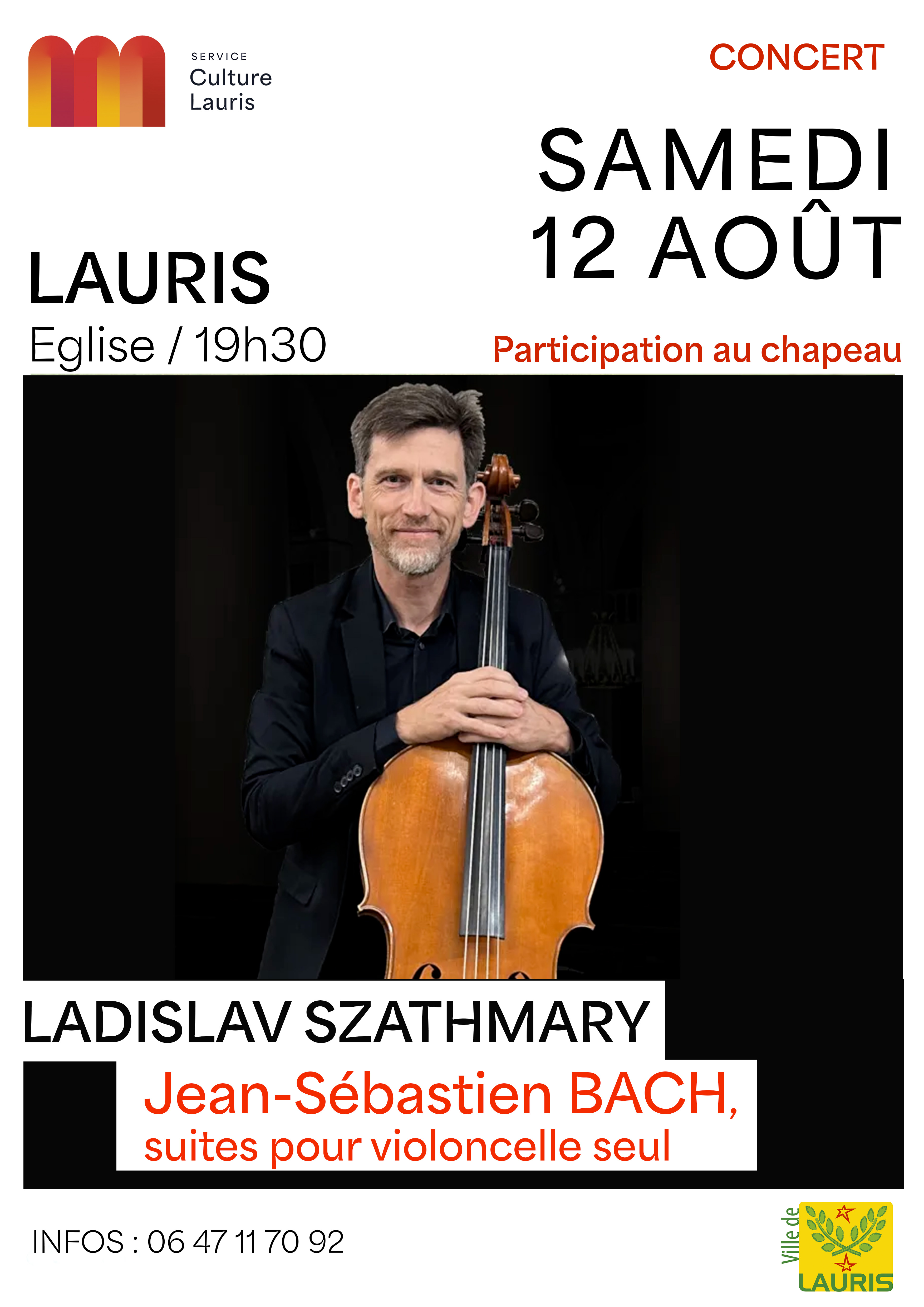 Concert Violoncelle - Ladislav Szathmary