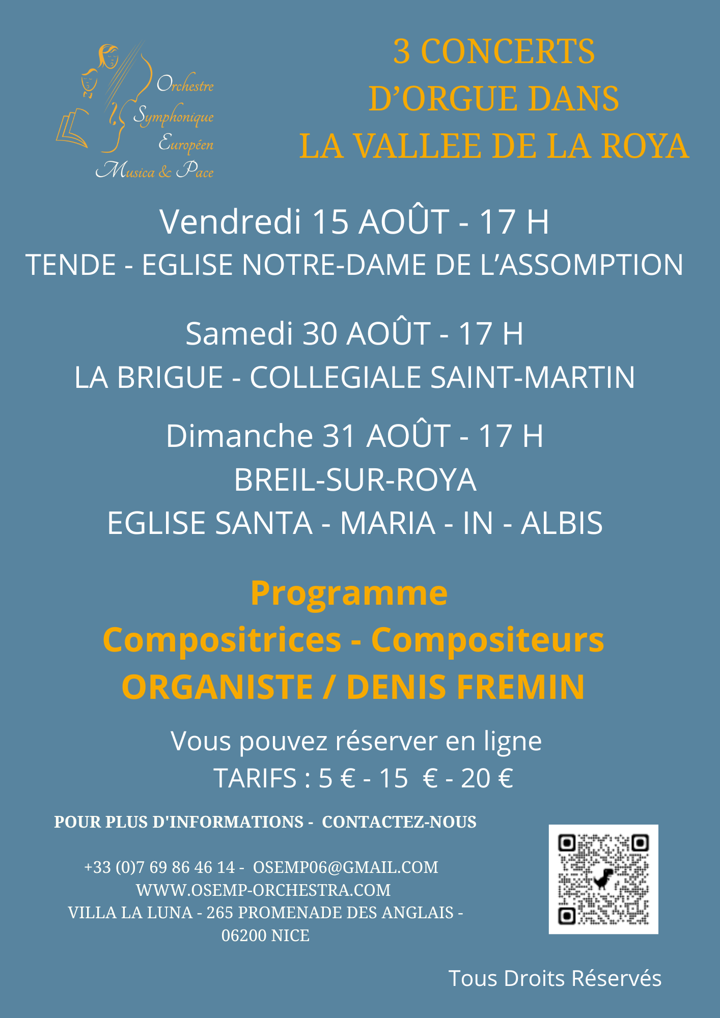 Concert d'orgue