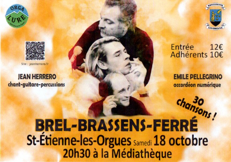 Concert Brel-Brassens-Ferr
