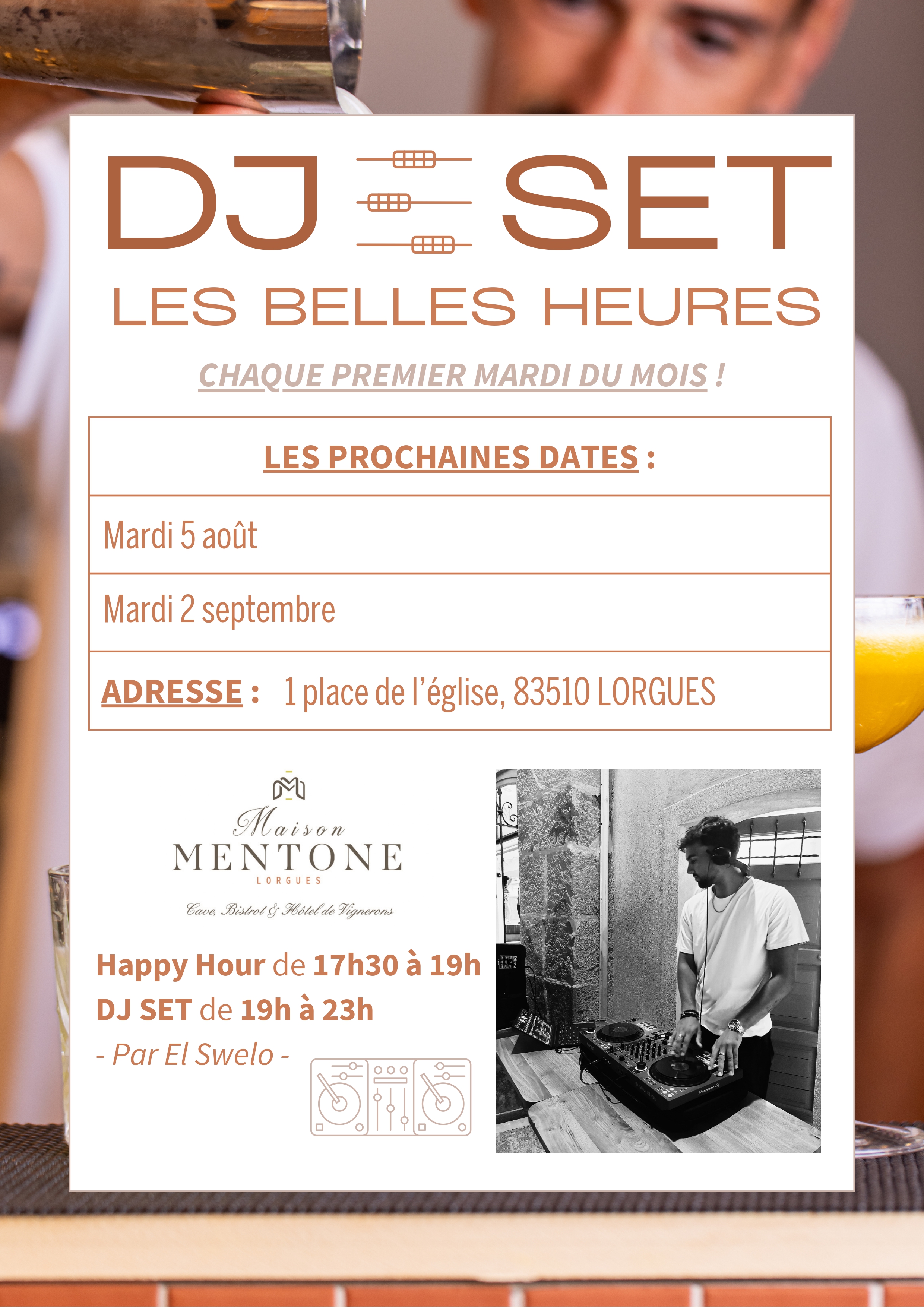 DJ SET - La Maison Mentone