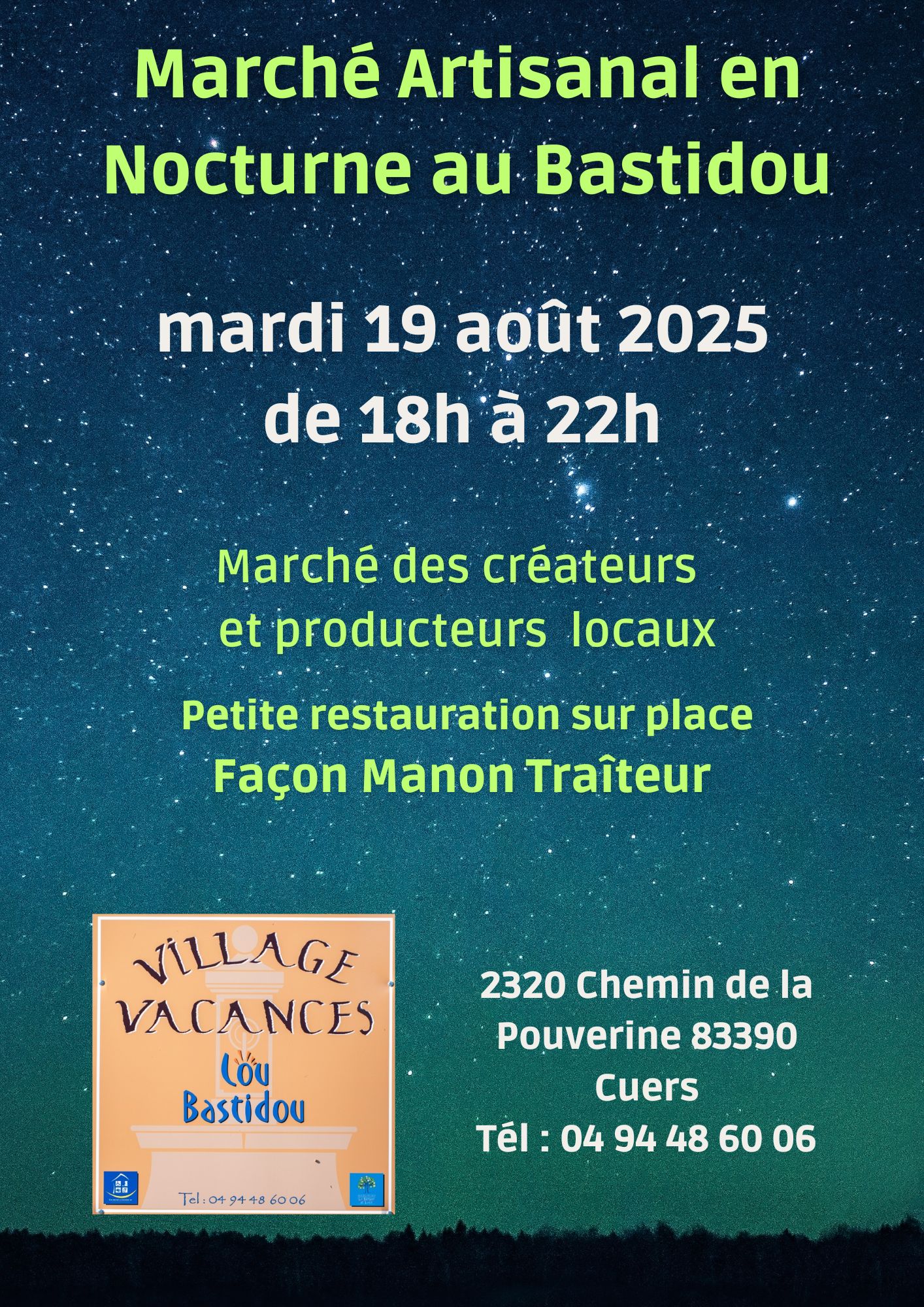 March artisanal nocturne  Lou Bastidou