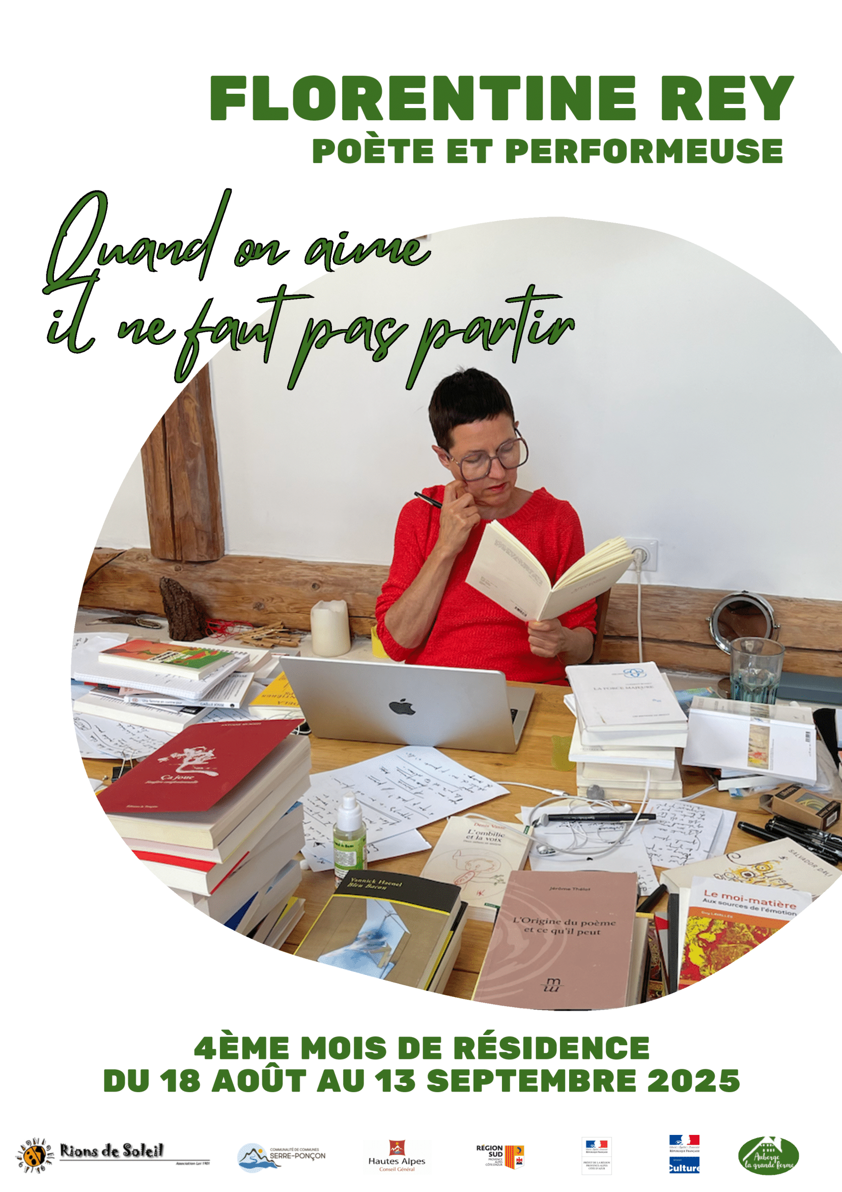 Atelier d'criture avec Florentine Rey