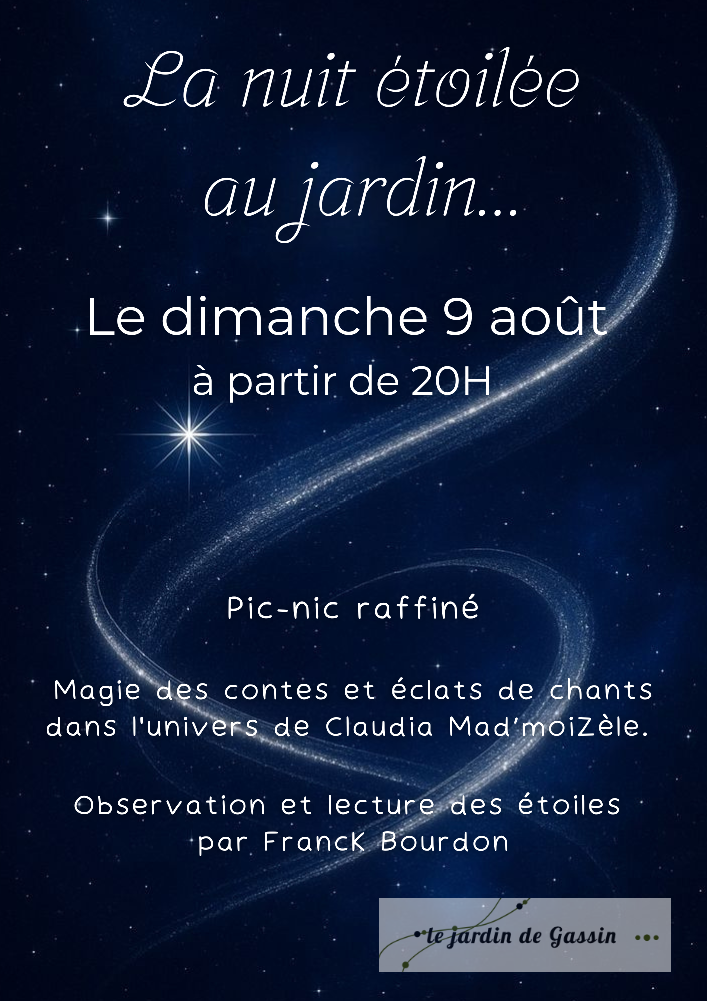 La nuit �toil�e au jardin de Gassin