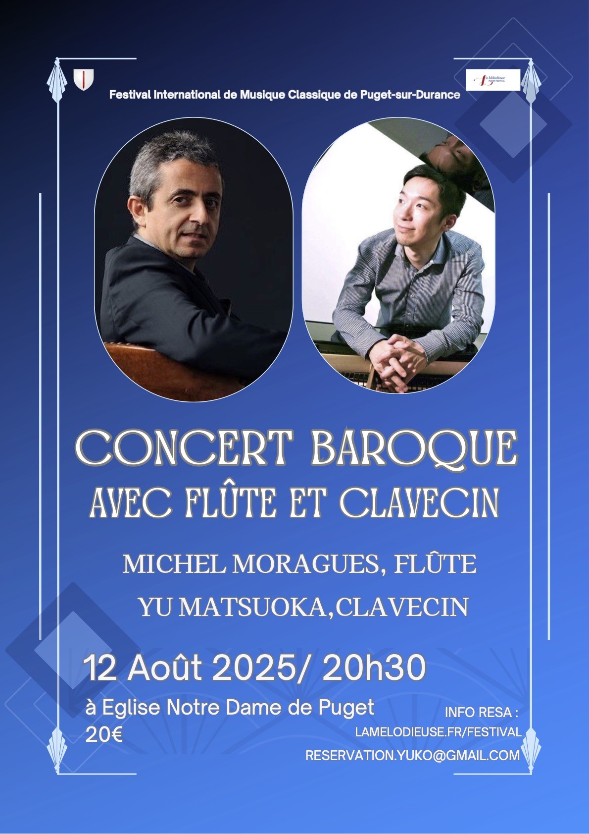 Concert Baroque avec flte et clavecin