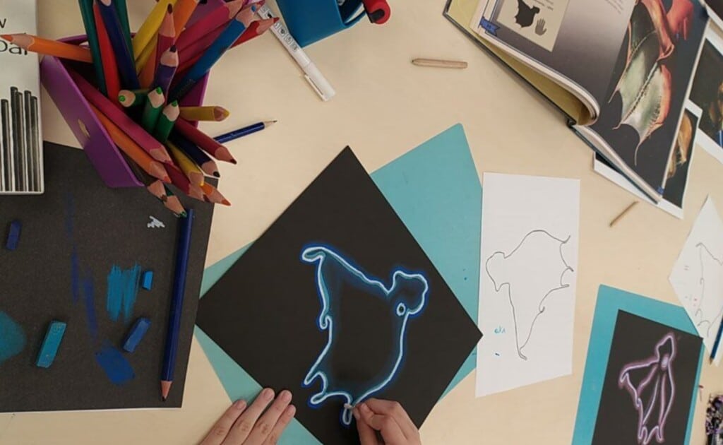 Atelier Mm'art dans l'exposition 