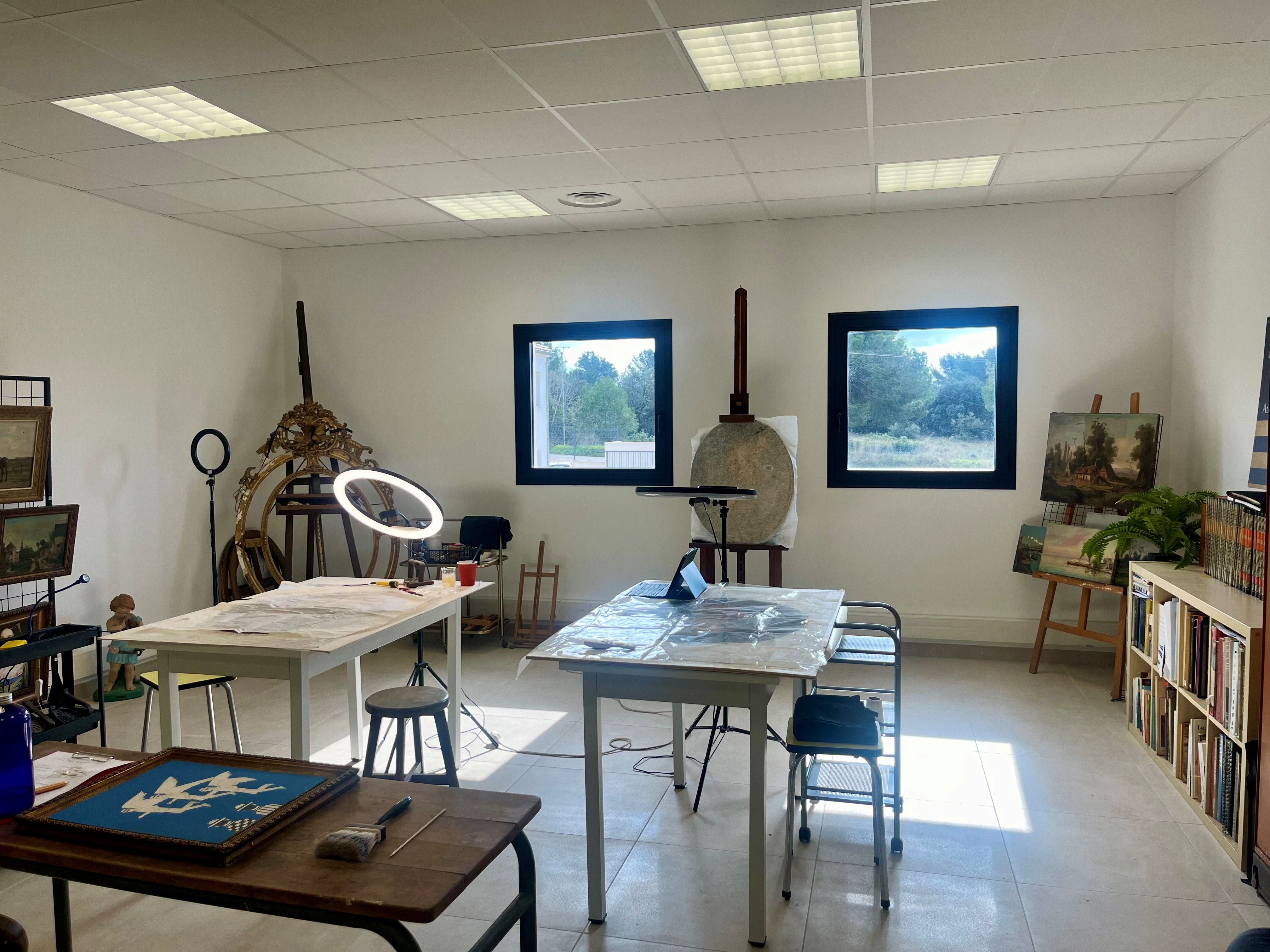 LAtelier Cartoline, Atelier de conservation et restauration duvre dart - Journes du Patrimoine