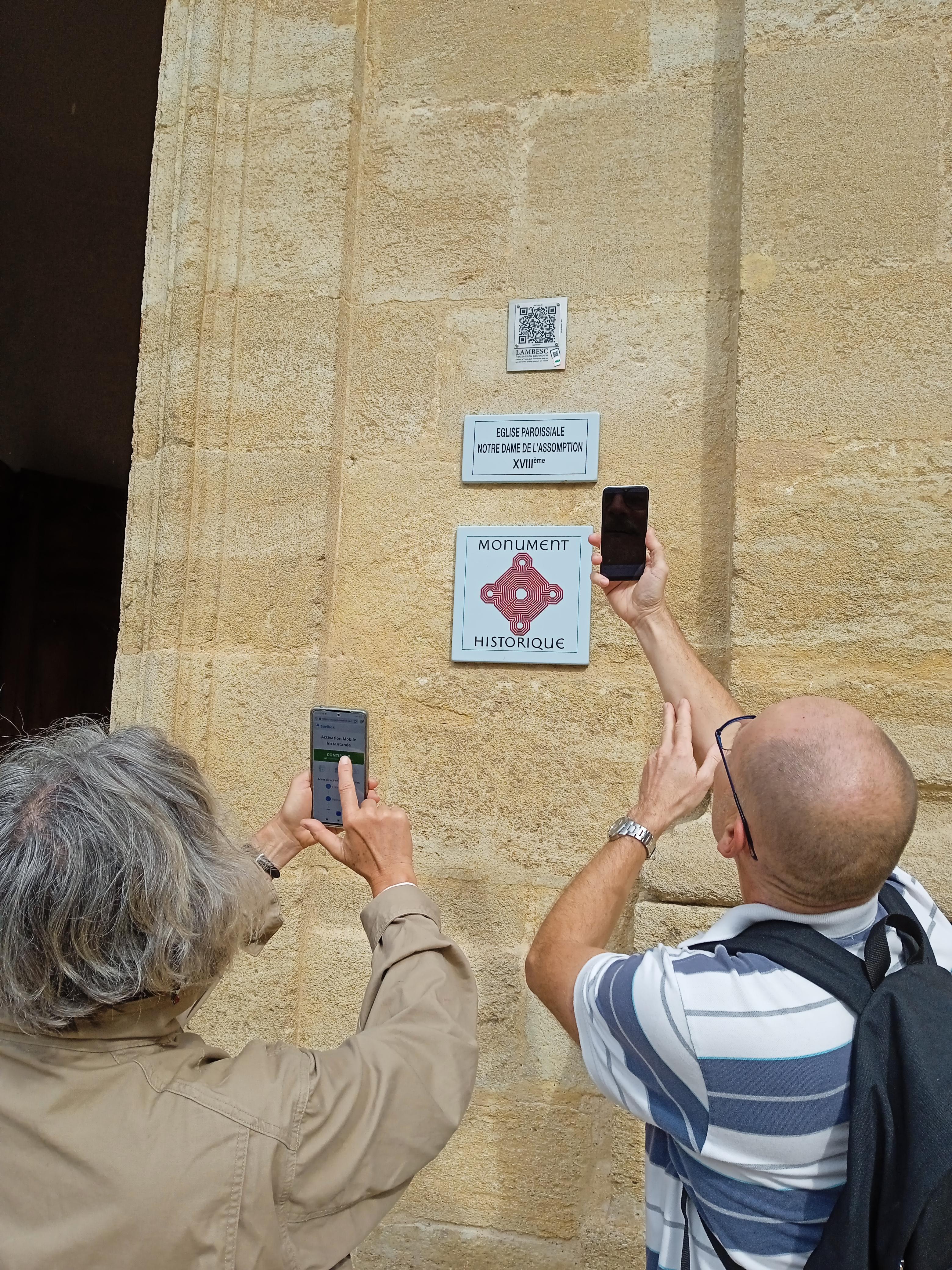 Inauguration des plaques Patrimoine de lHtel-Dieu, de la chapelle Sainte-Anne, de lesplanade du Moulin de Bertoire et de la chapelle Saint-Roch - Journes du patrimoine