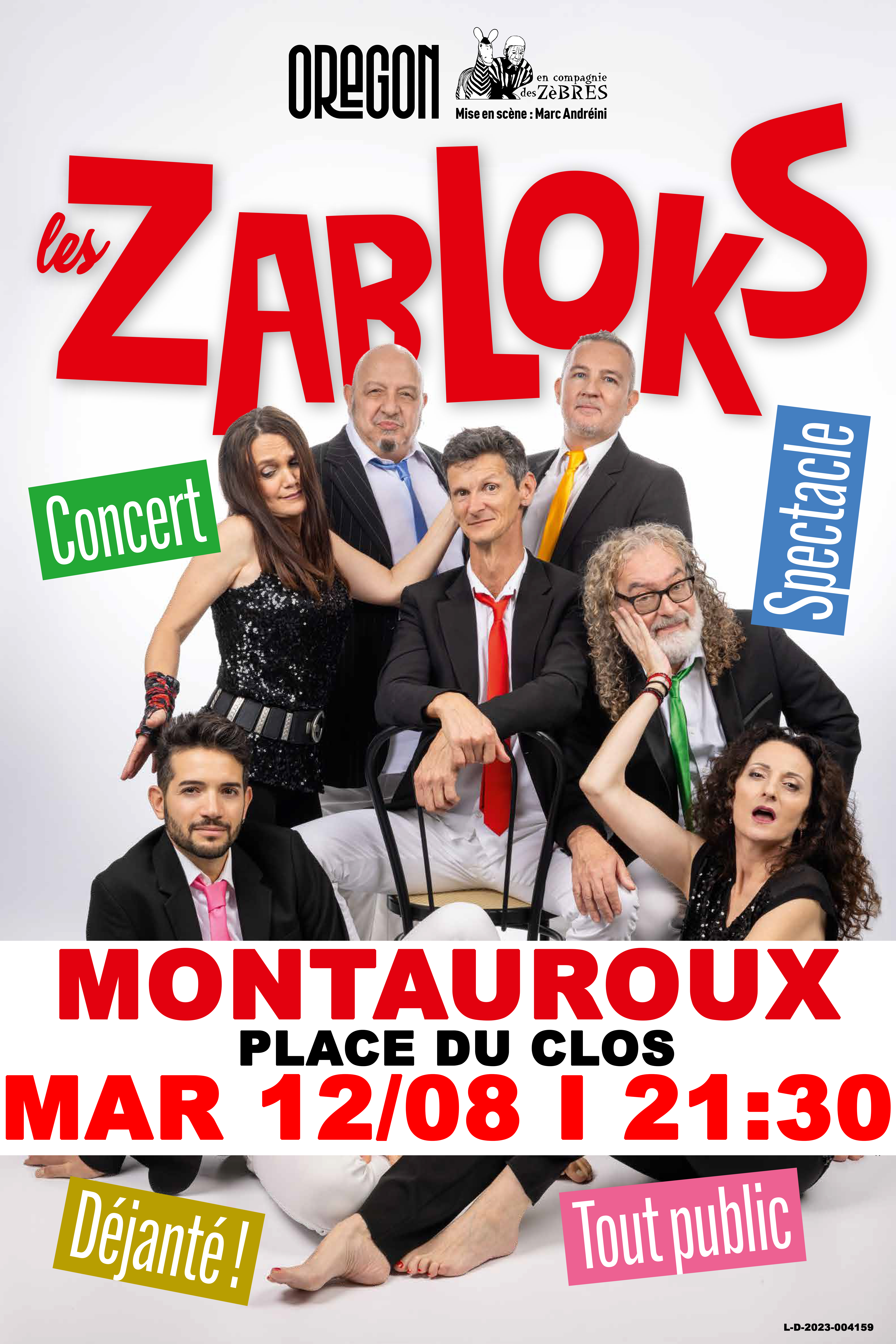 Concert Spectacle Les Zabloks - Montauroux - VAR