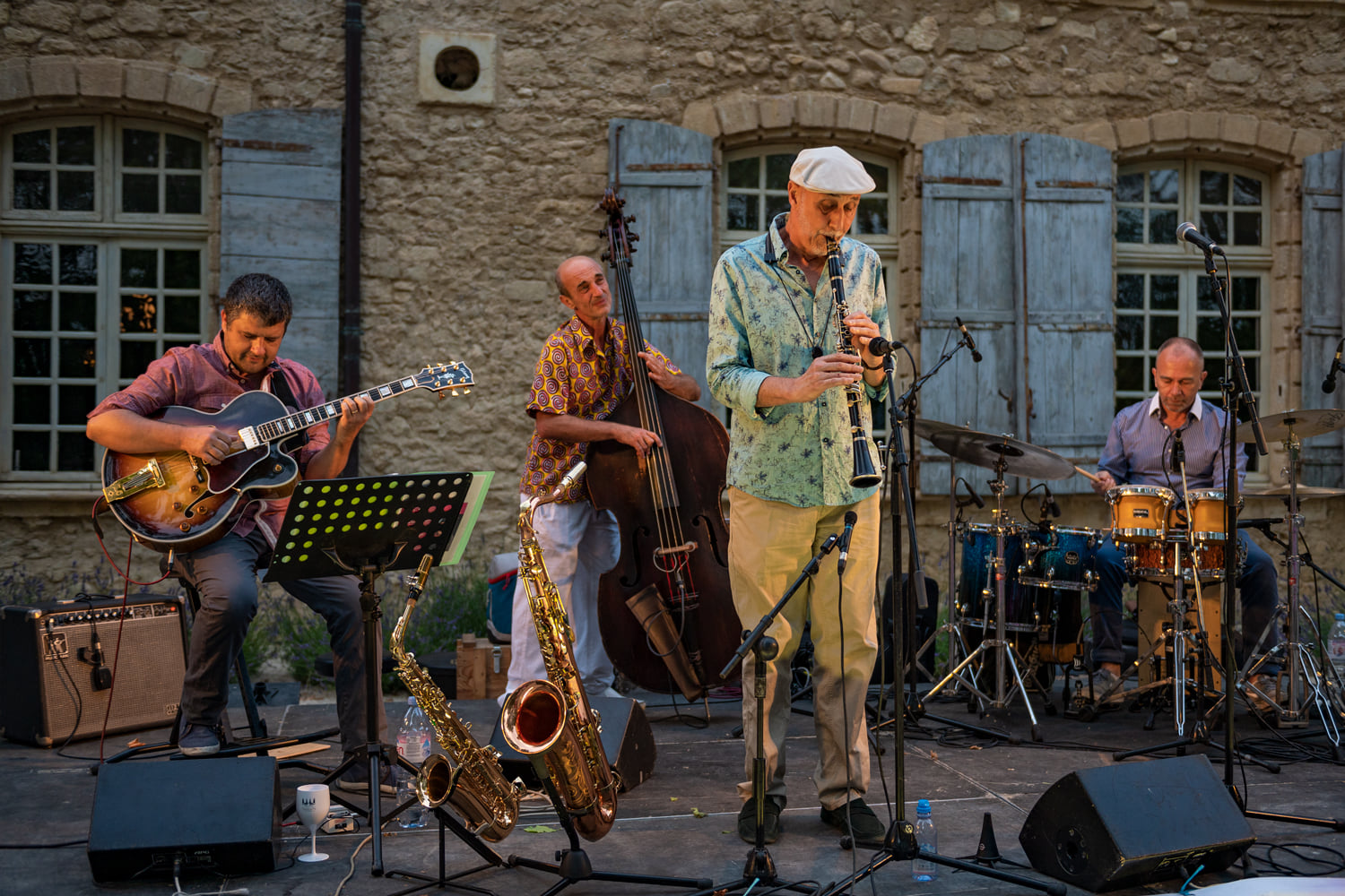 Les Musicales dans les Vignes - Sur la route du saxophone au  Chteau les Anglades