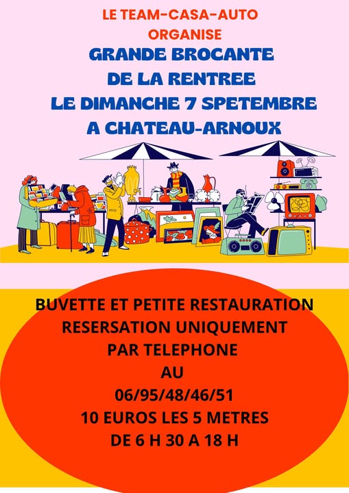 Brocante vide grenier