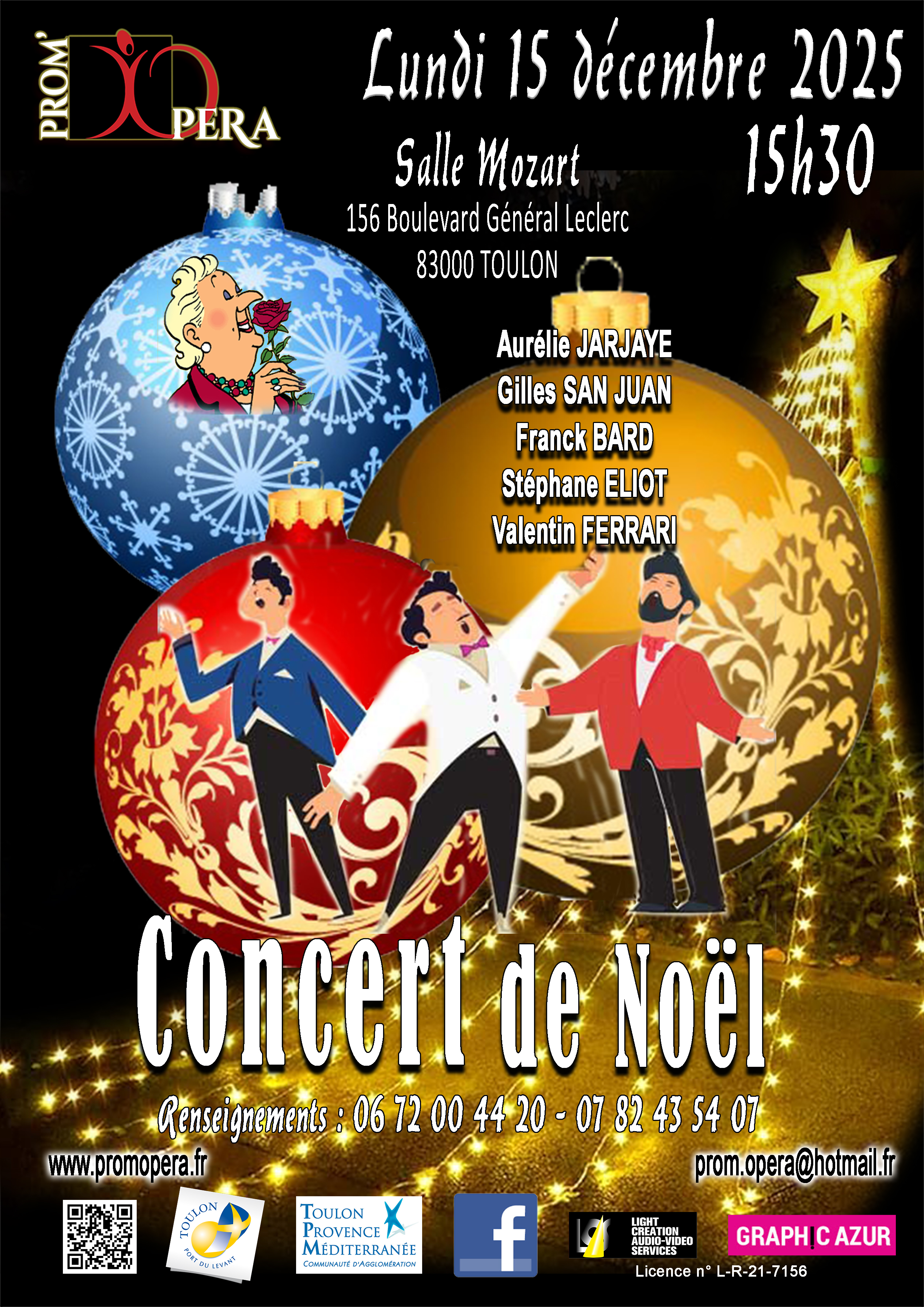Concert de Nol de Prom'Opra