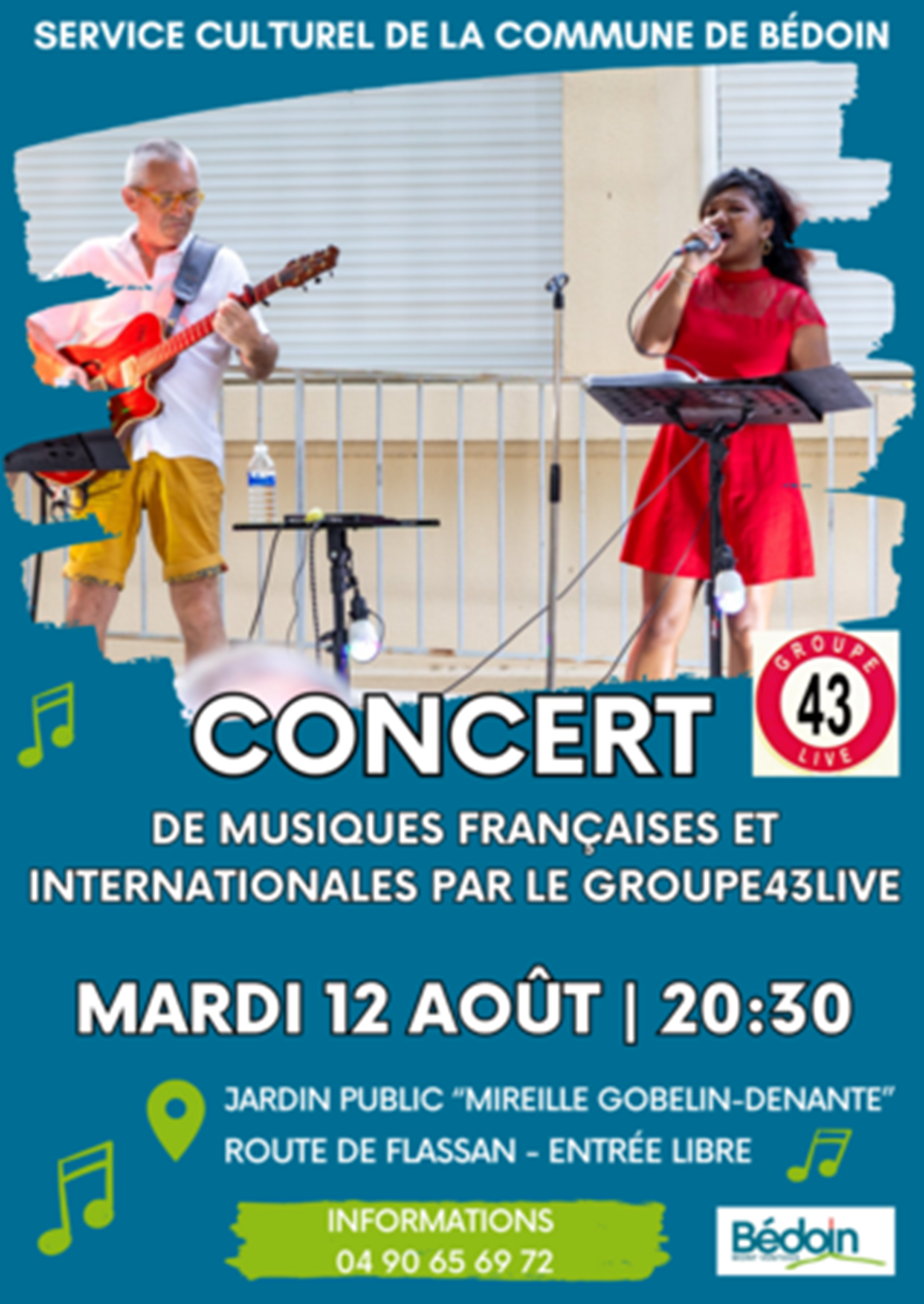 Concert par la Groupe43live