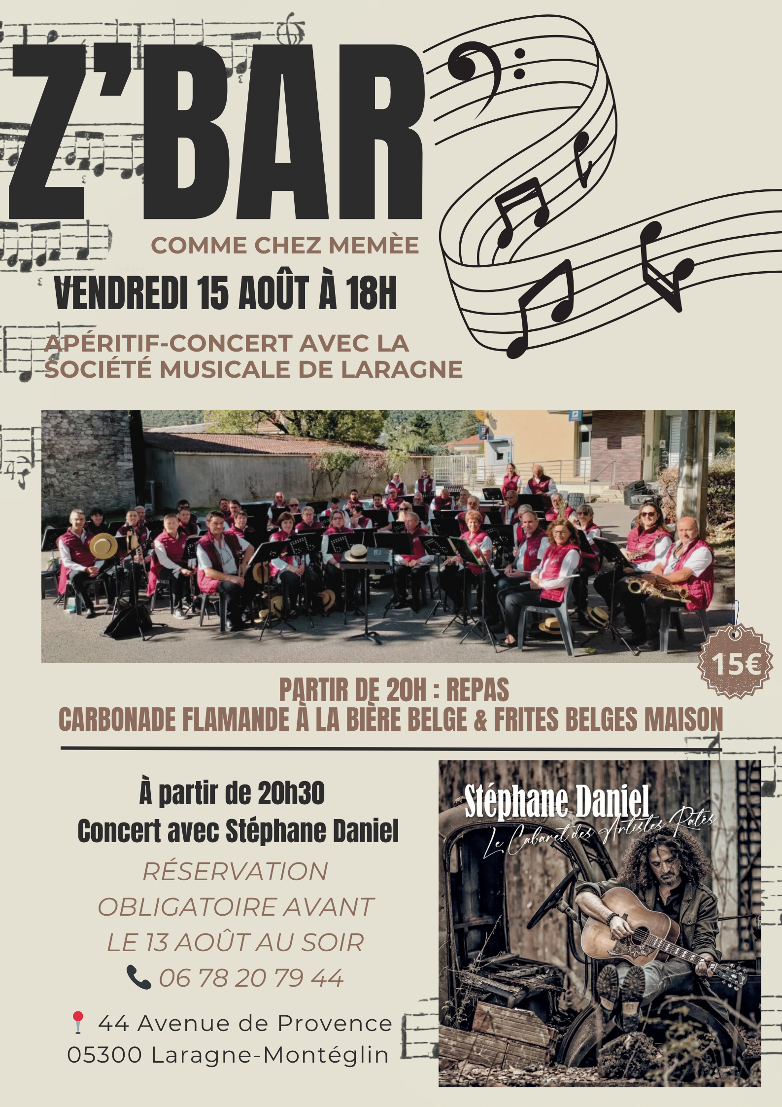 Soire Musicale au Z'BAR